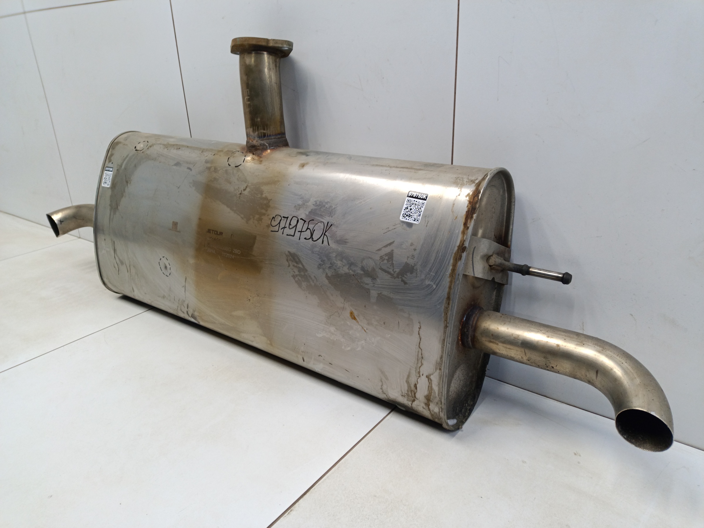 Глушитель задняя часть Jetour T2