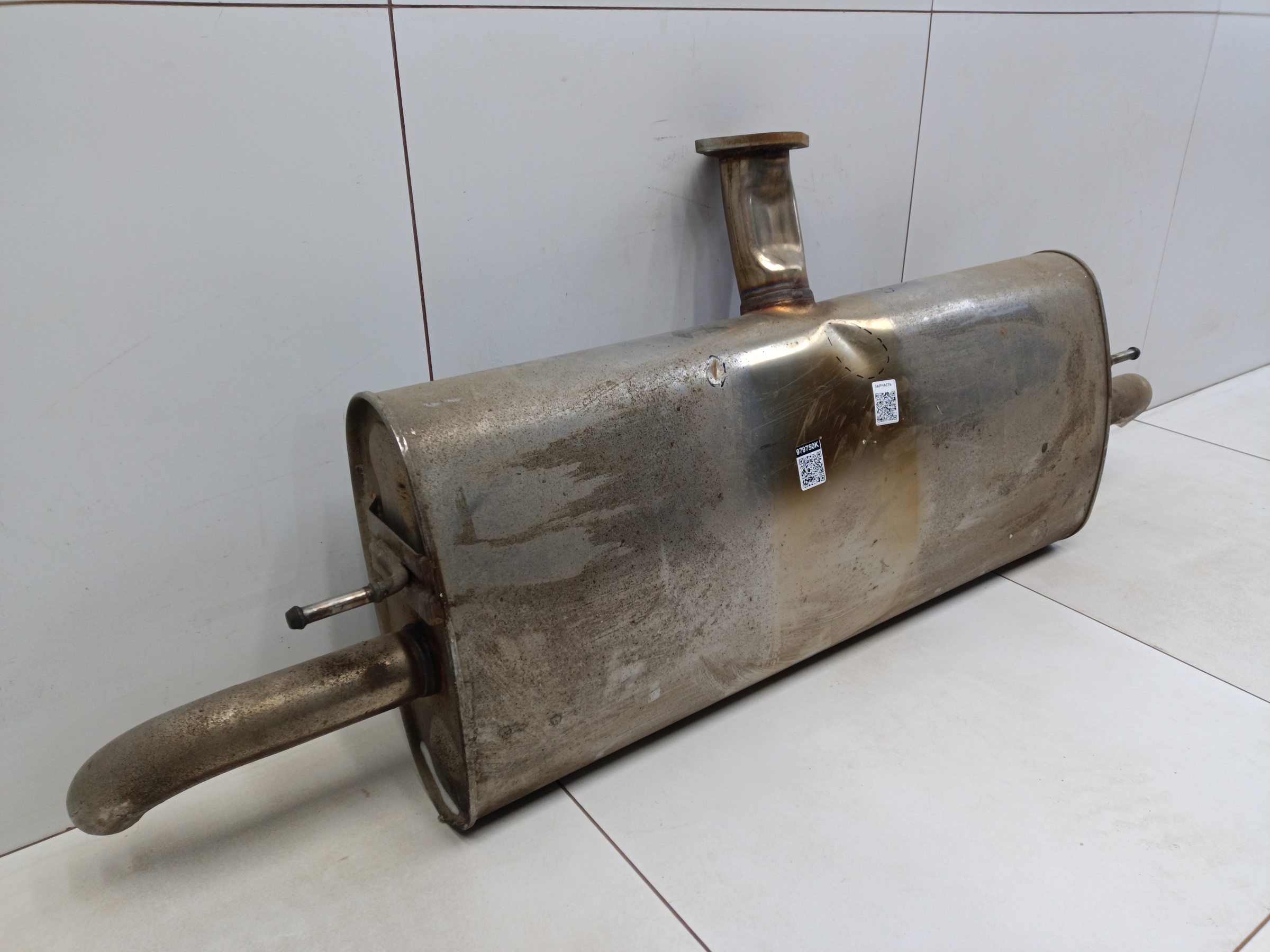 Глушитель задняя часть Jetour T2