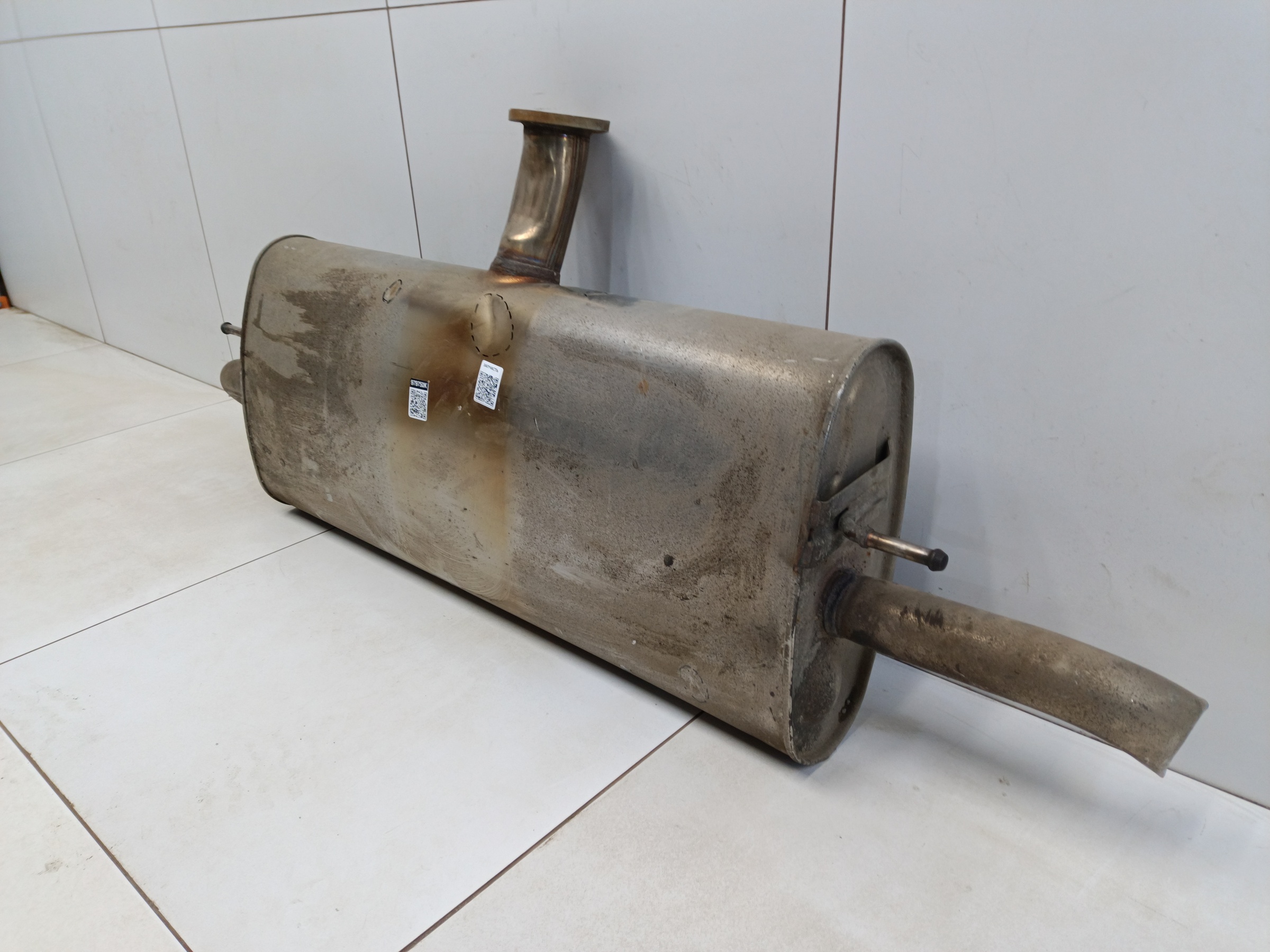 Глушитель задняя часть Jetour T2