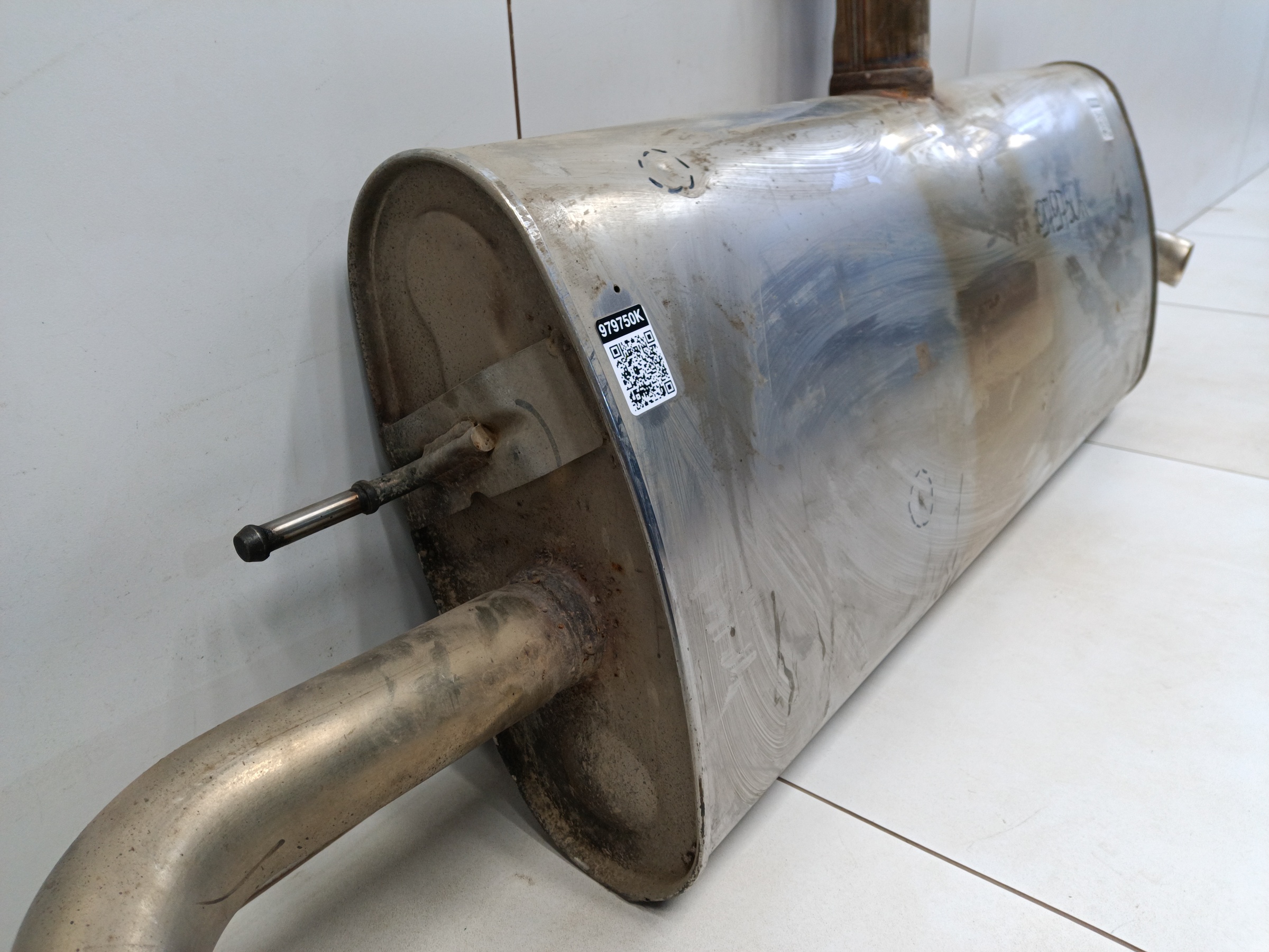 Глушитель задняя часть Jetour T2