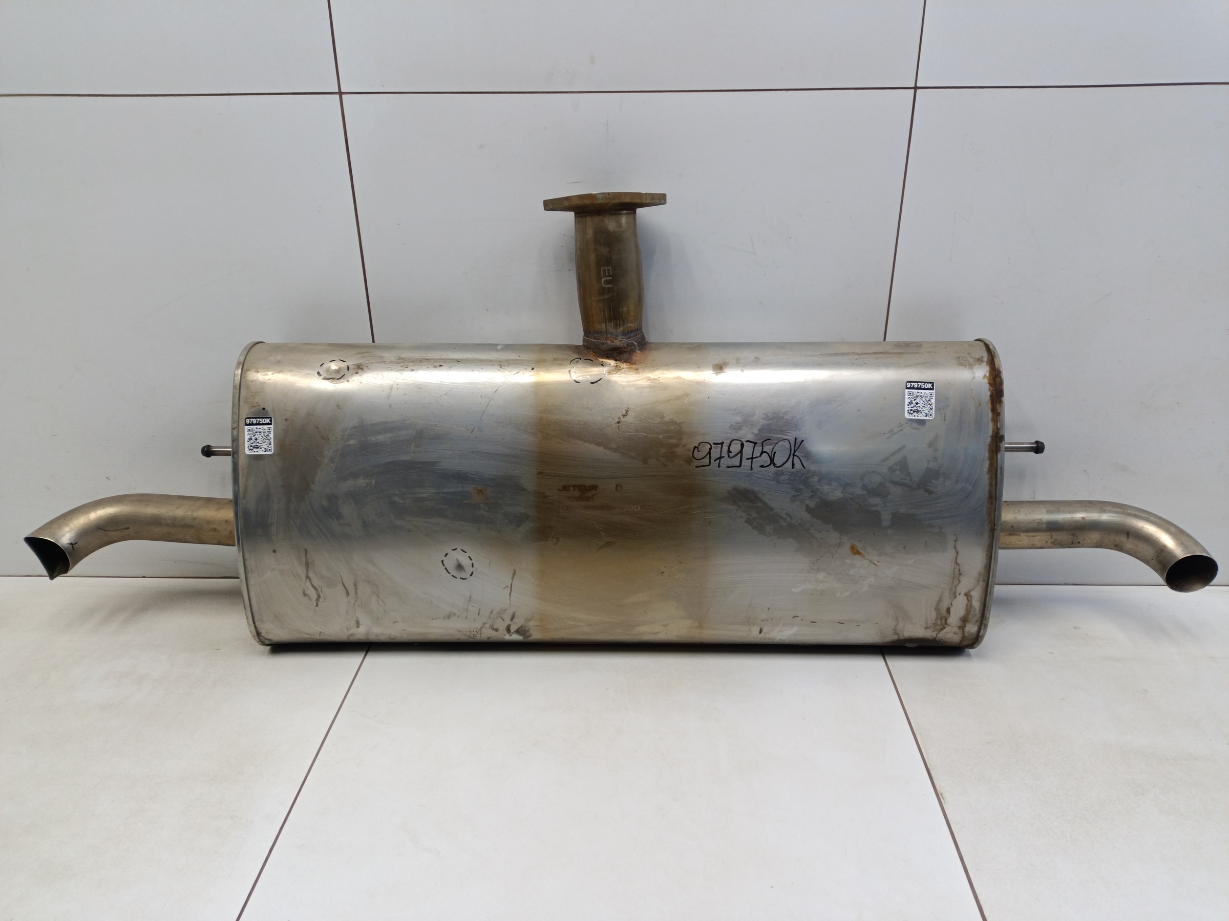 Глушитель задняя часть Jetour T2