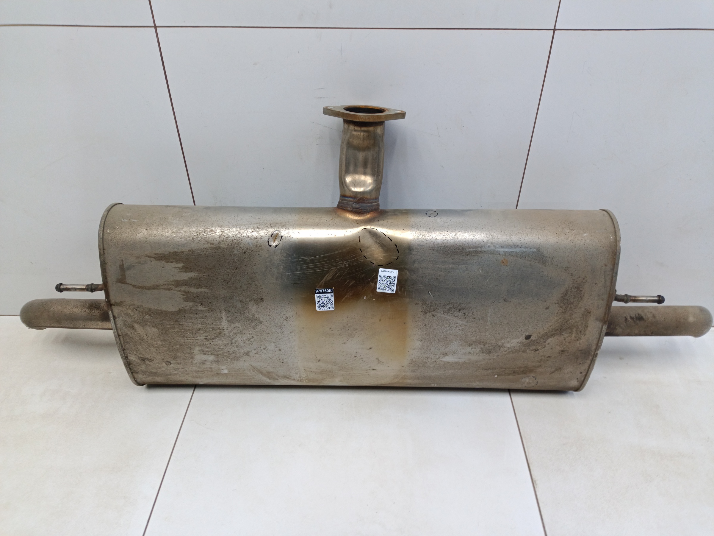 Глушитель задняя часть Jetour T2