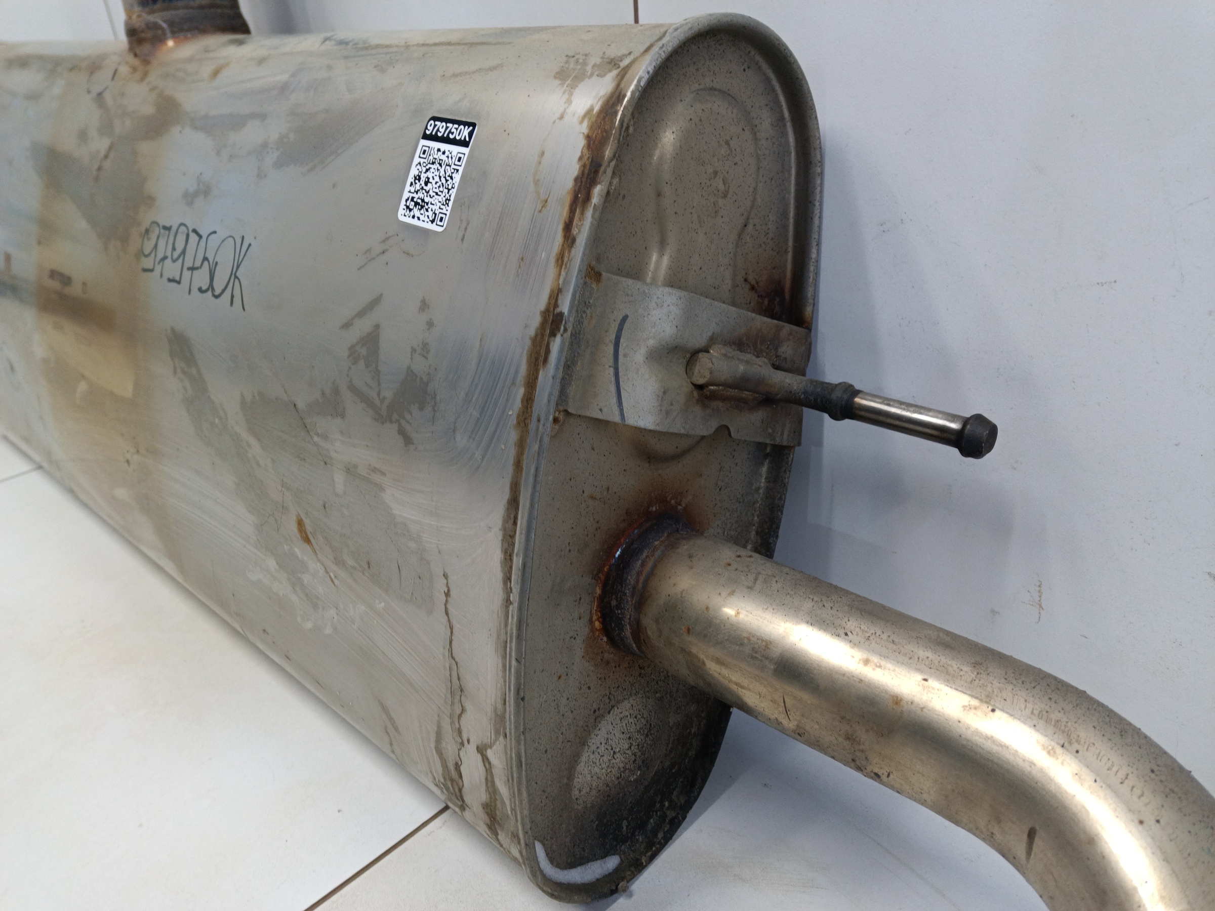 Глушитель задняя часть Jetour T2