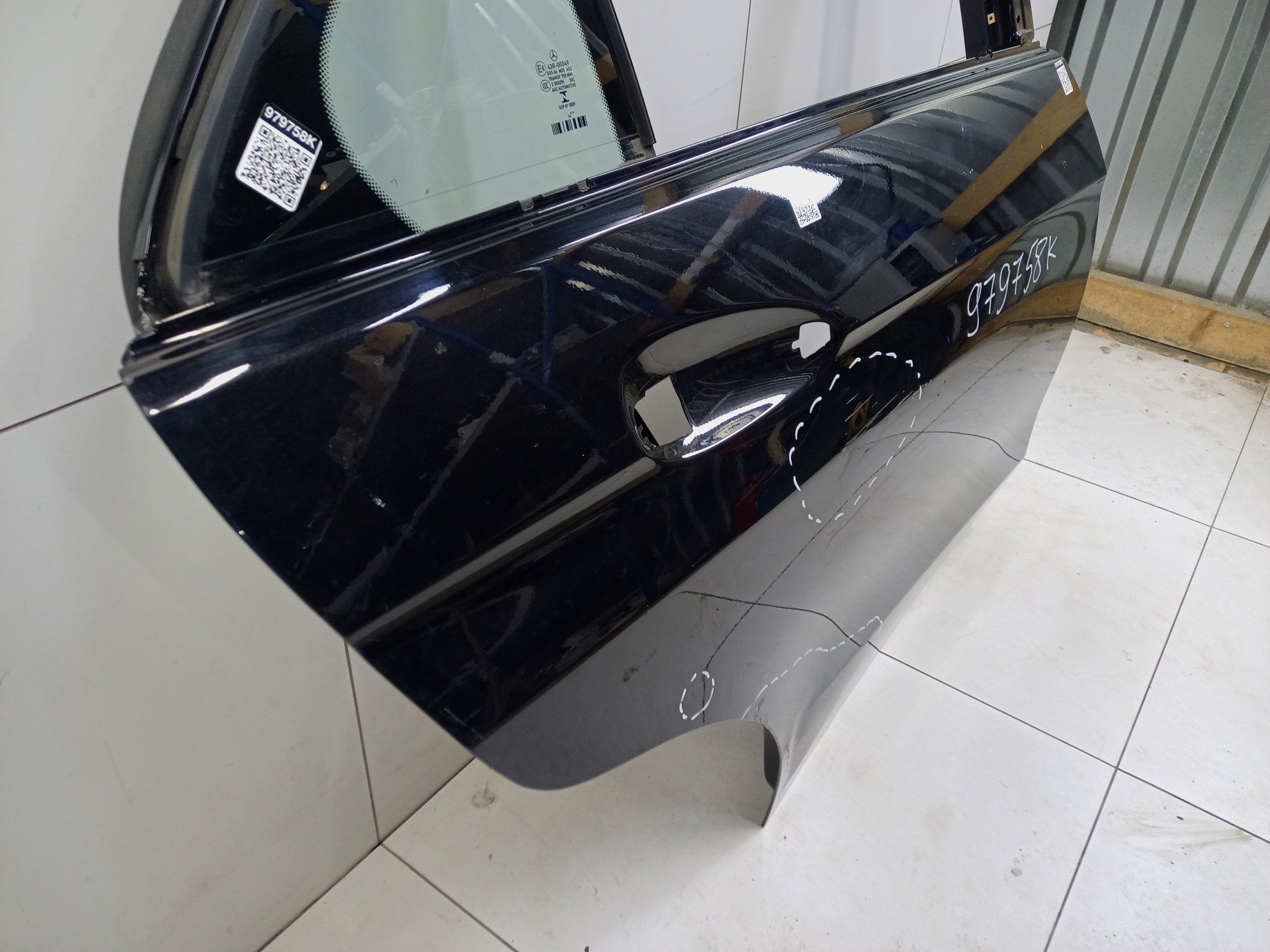 Дверь задняя правая Mercedes Benz E-klasse W212 Restail