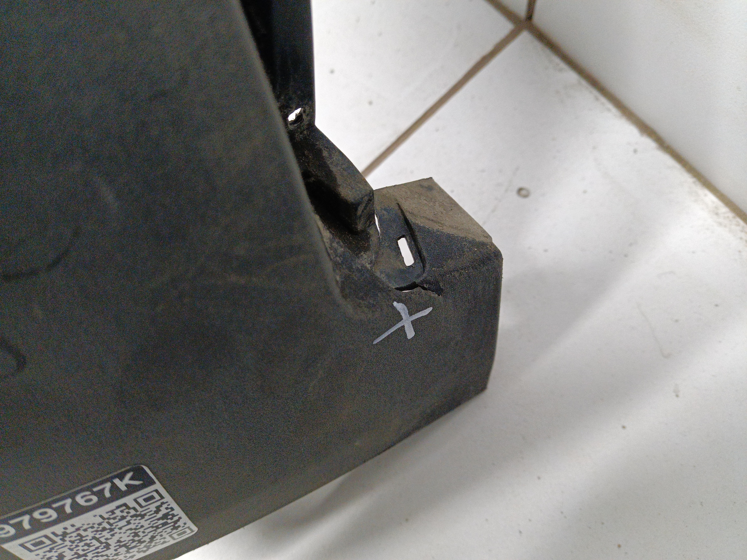 Юбка переднего бампера Hyundai Tucson 4