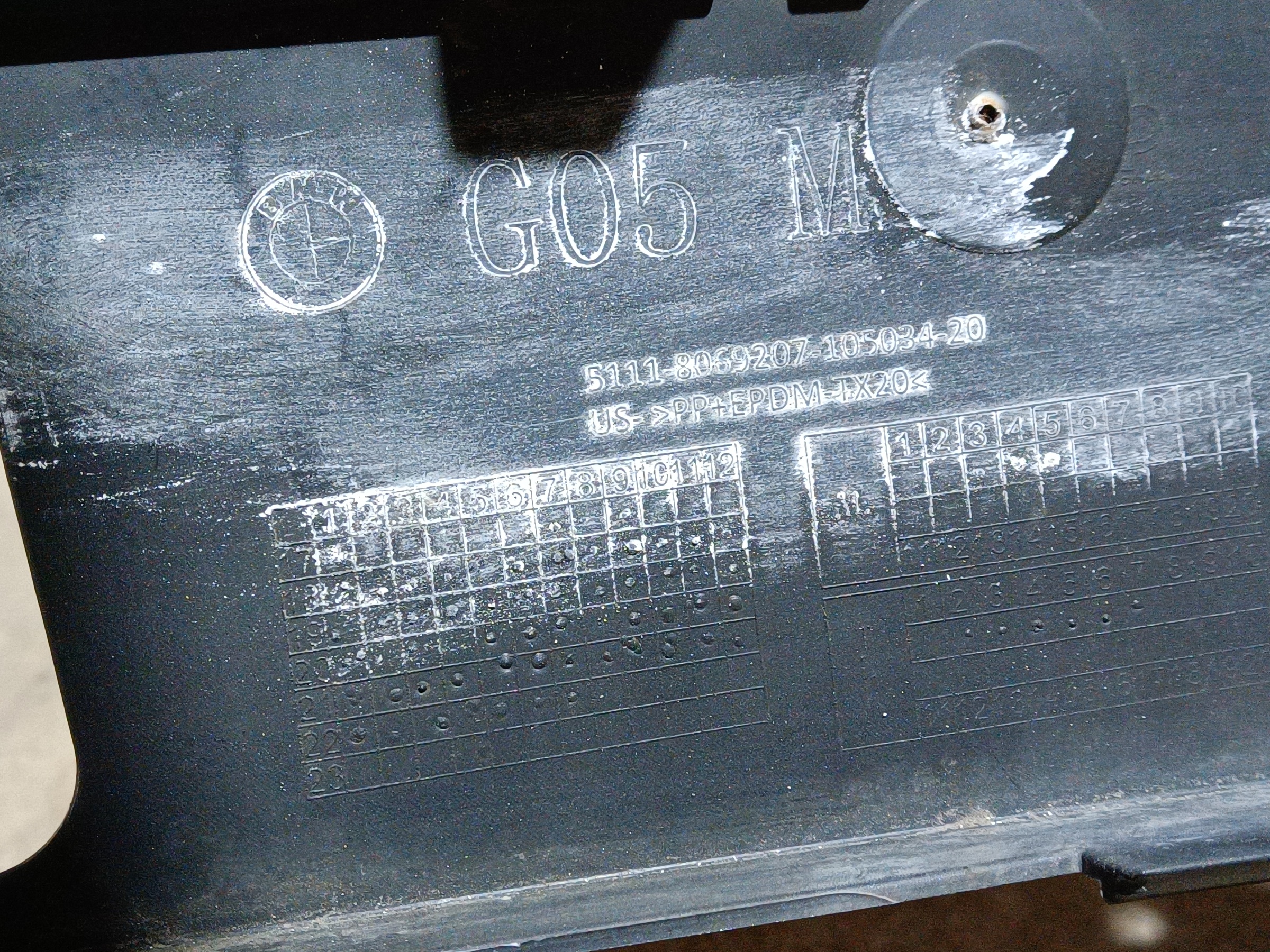 Бампер передний BMW X5 G05 M-Paket