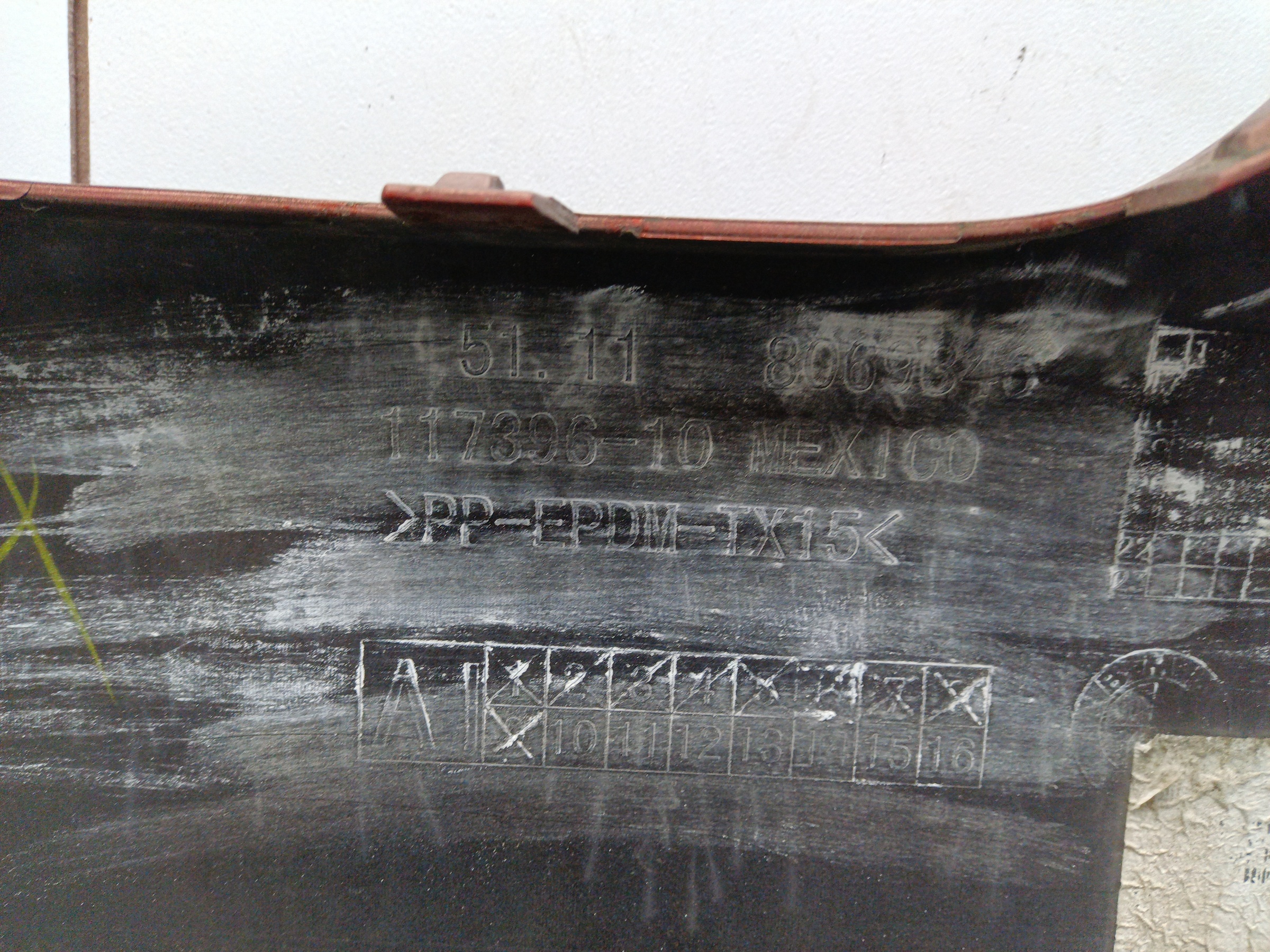 Бампер передний BMW 3er G20 M-paket