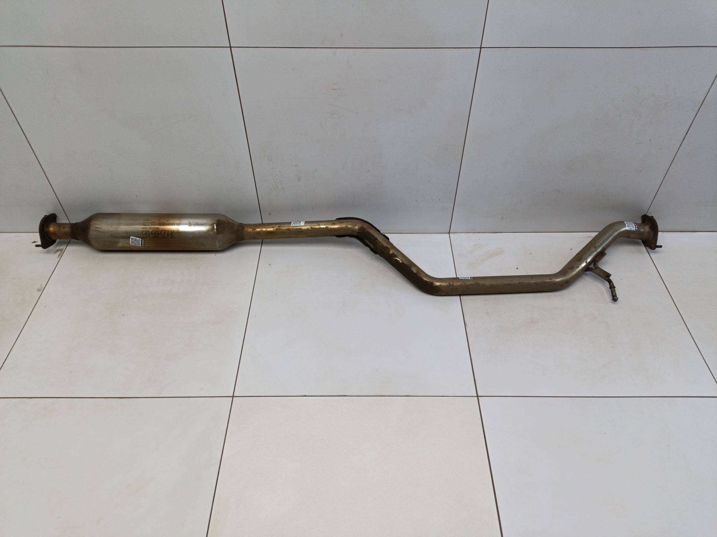 Глушитель средняя часть Geely Cityray