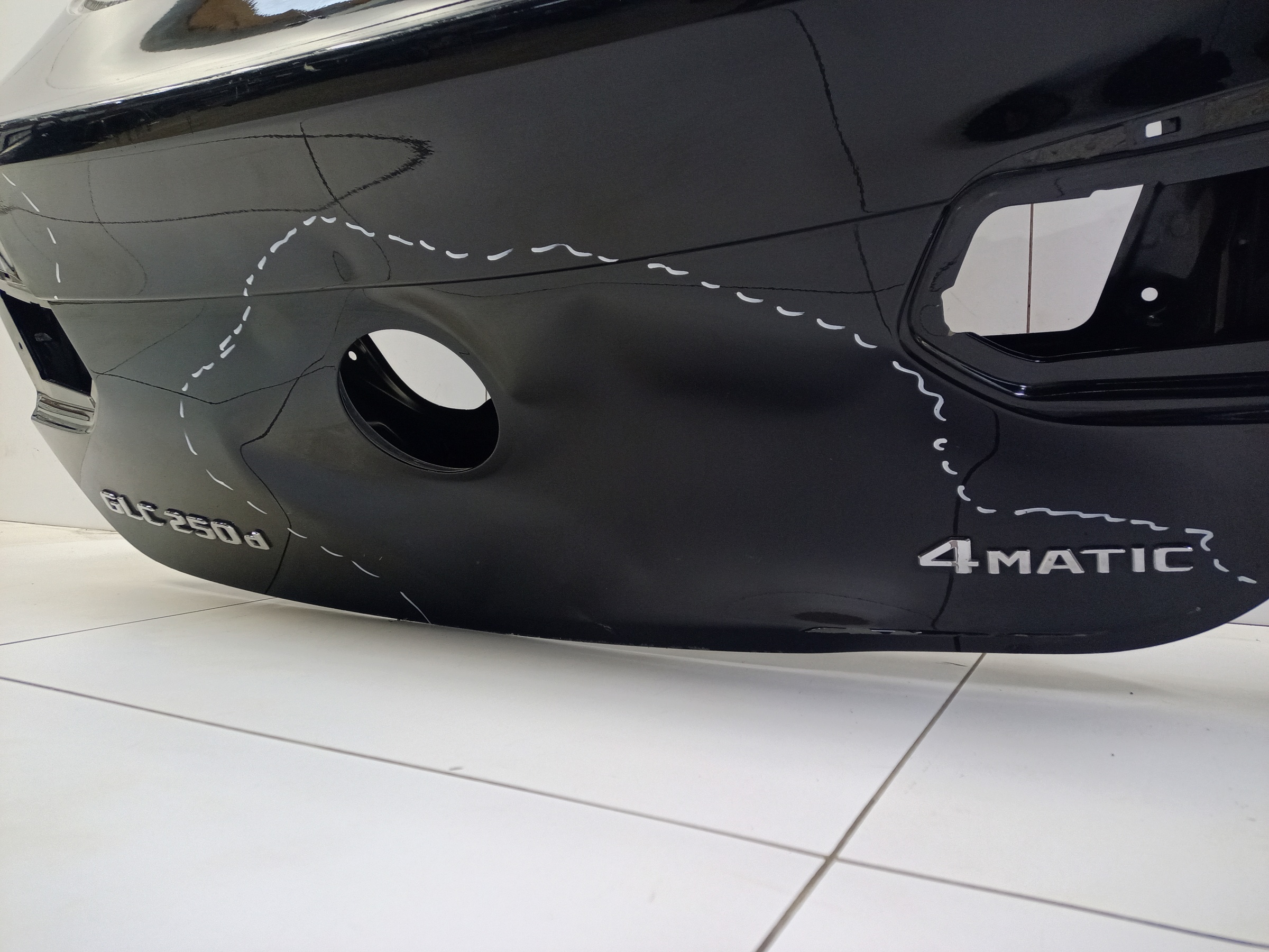 Крышка багажника Mercedes Benz GLC-klasse C253 Coupe