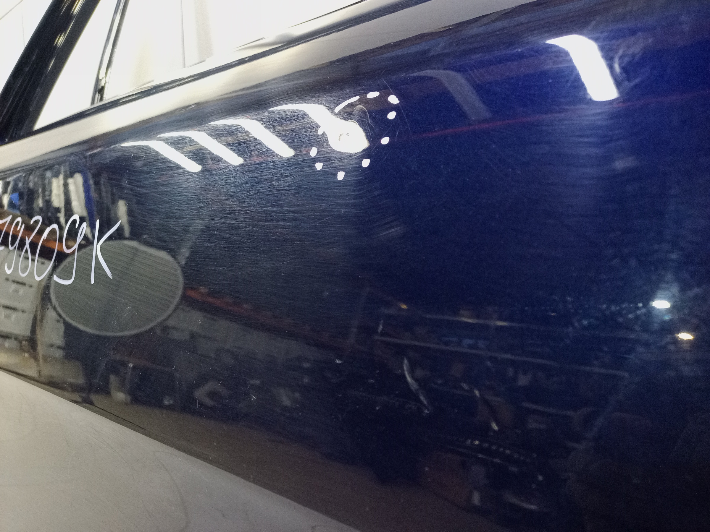 Дверь задняя правая Mercedes Benz M-klasse W166