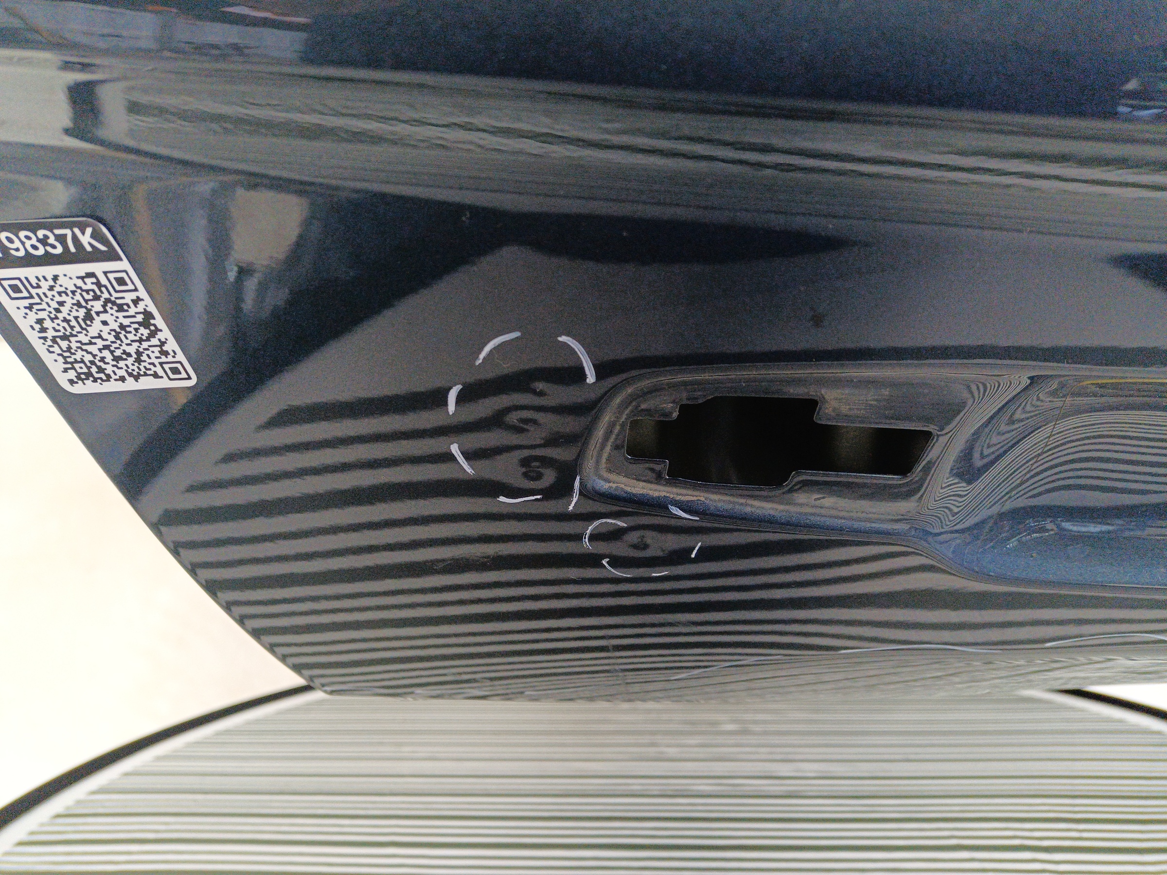 Дверь задняя правая Geely Monjaro