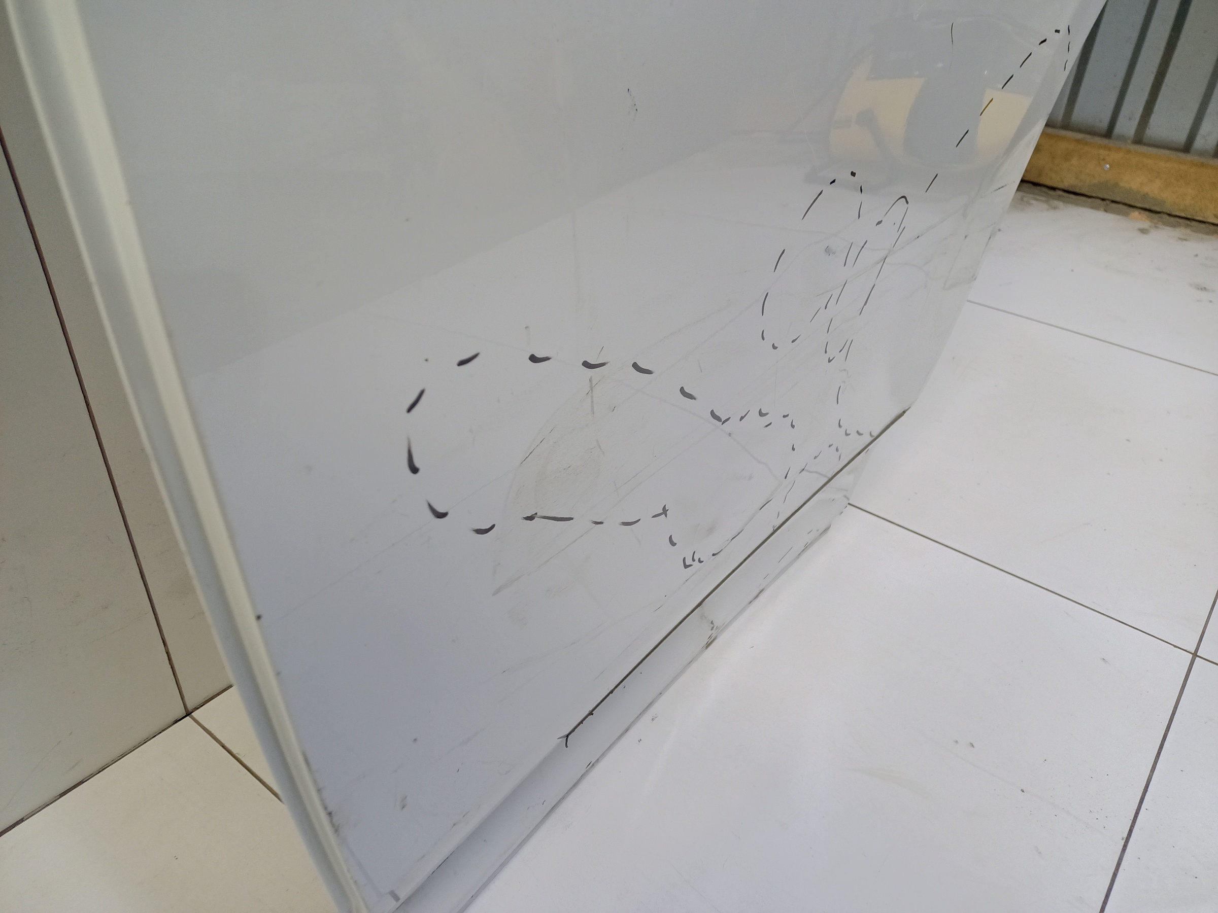 Дверь задняя левая Toyota RAV4 CA40