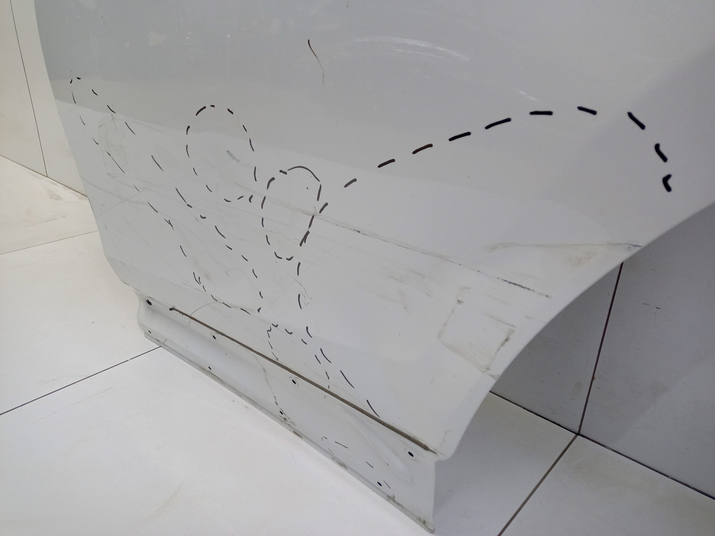 Дверь задняя левая Toyota RAV4 CA40