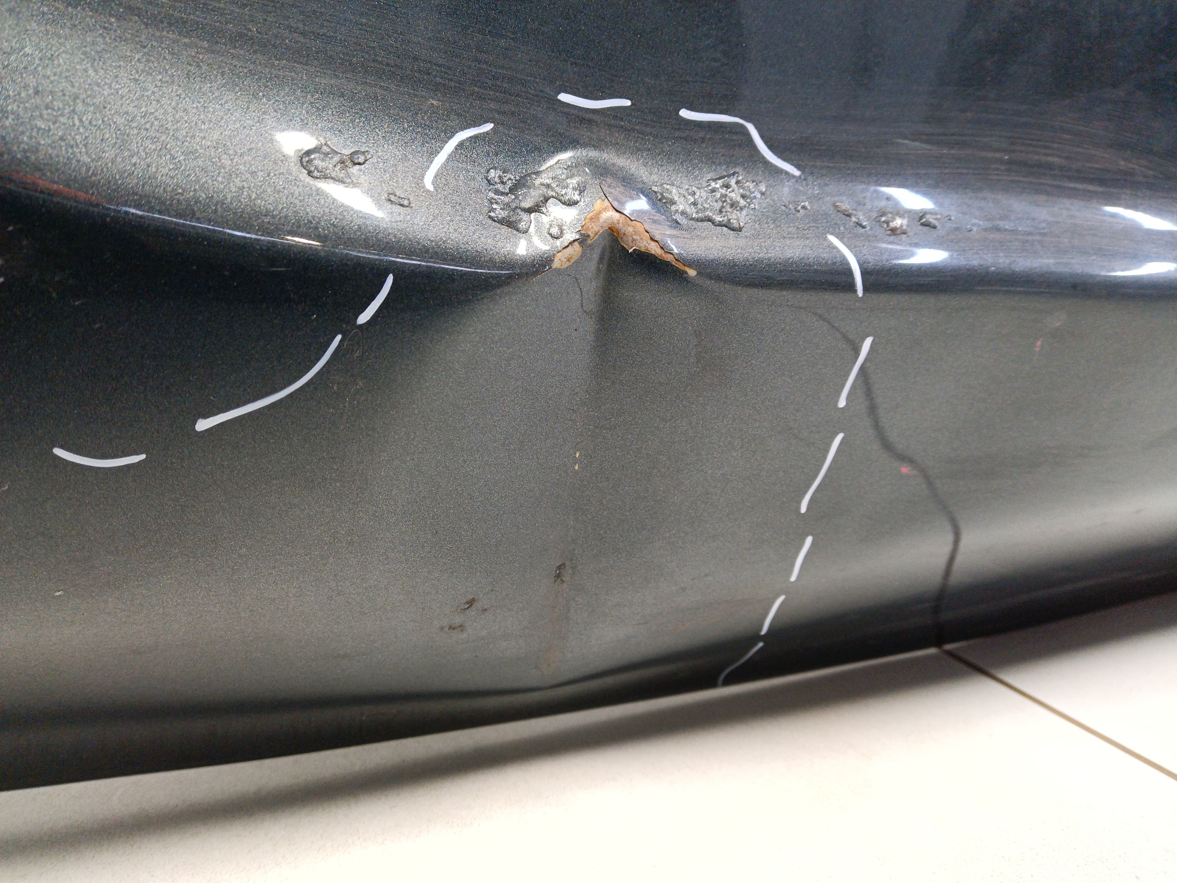 Крышка багажника Mitsubishi Outlander 3