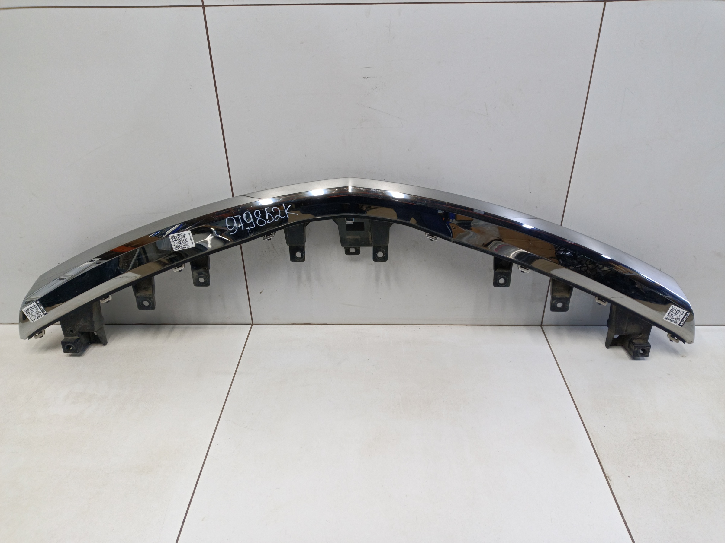 Молдинг хром решётки радиатора верхний Haval F7 2