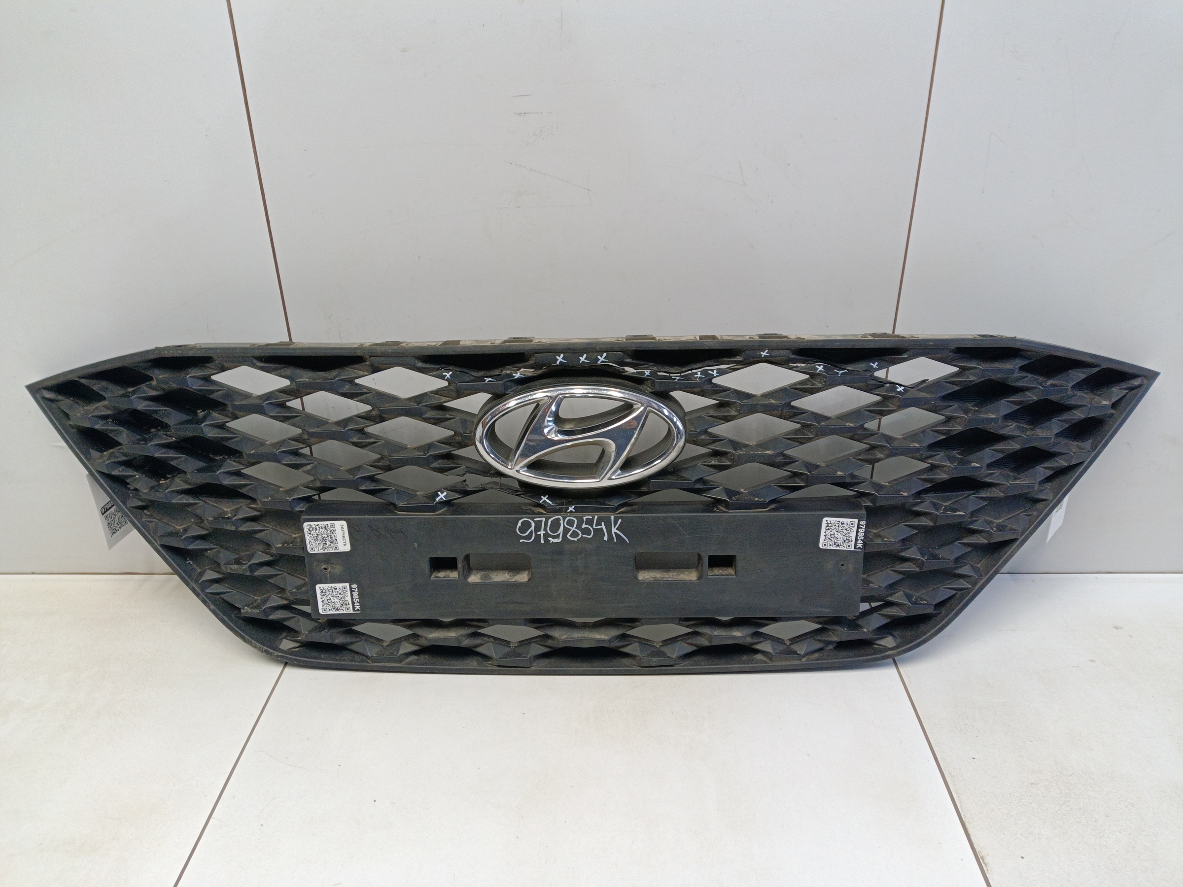 Решётка радиатора Hyundai Solaris 2 Restail