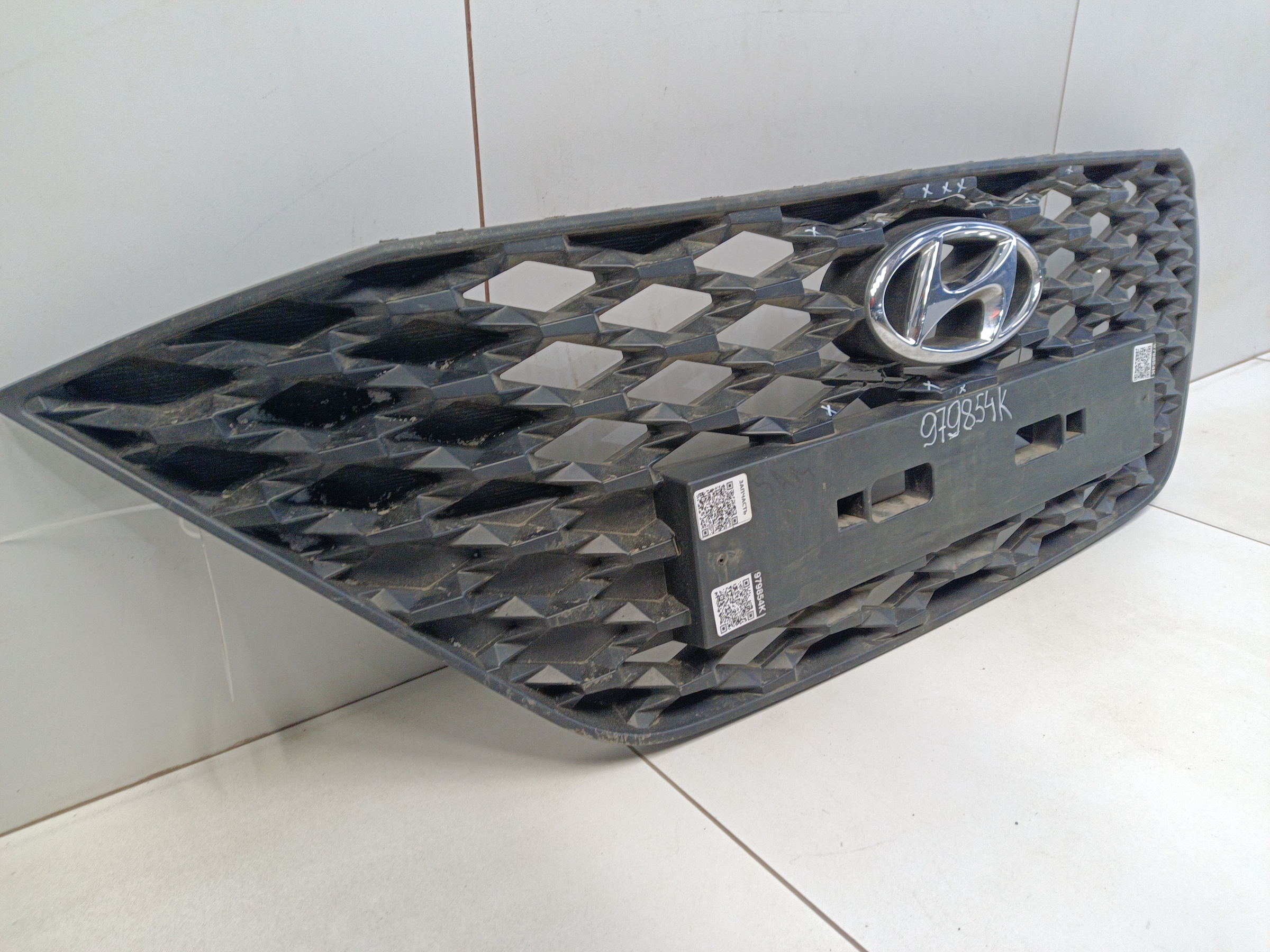 Решётка радиатора Hyundai Solaris 2 Restail