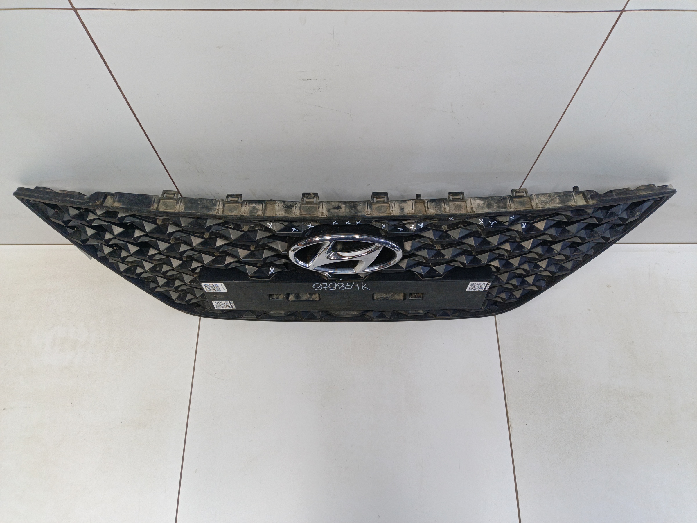 Решётка радиатора Hyundai Solaris 2 Restail