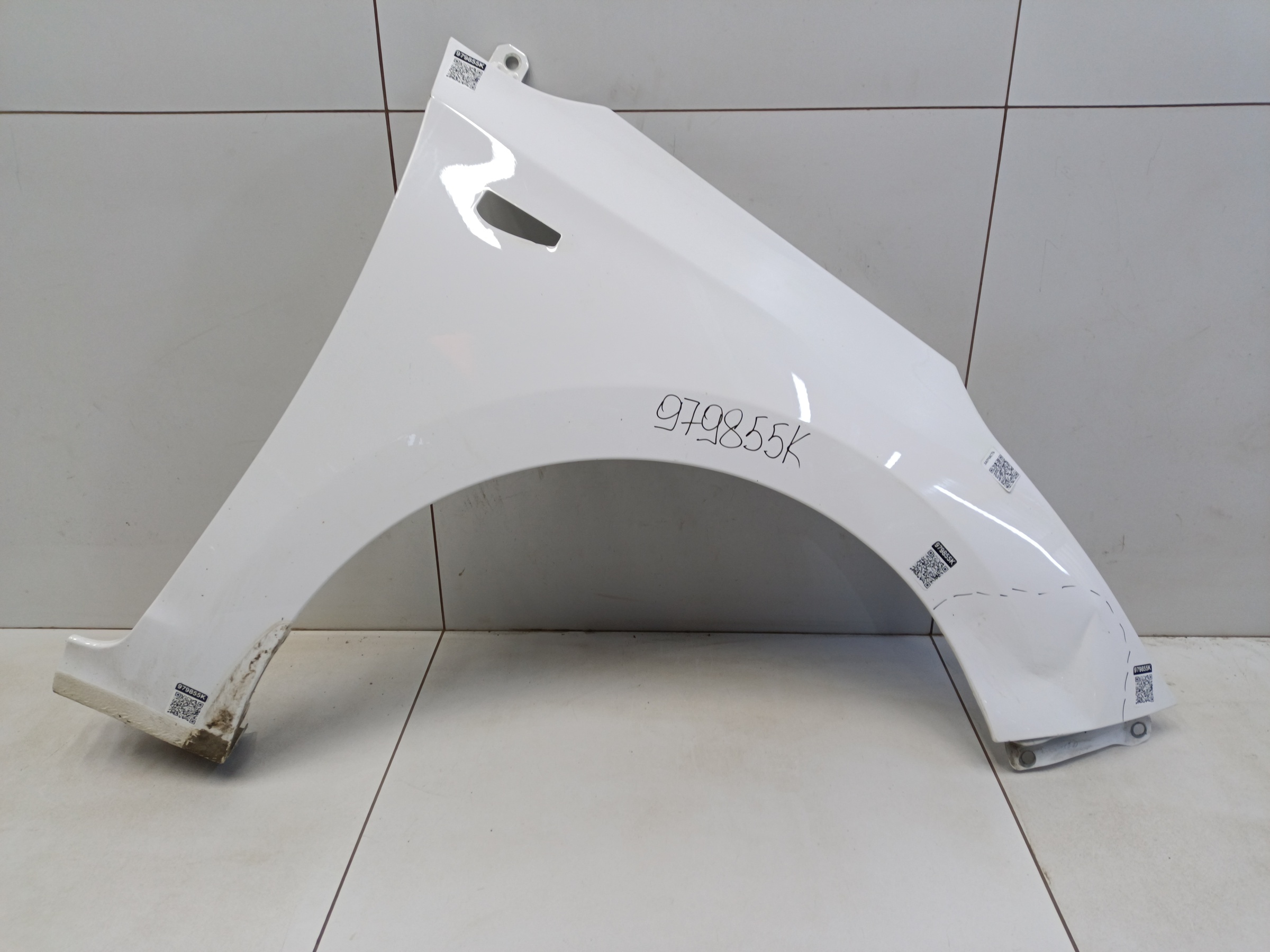 Крыло переднее правое Hyundai Solaris 2 под повторитель