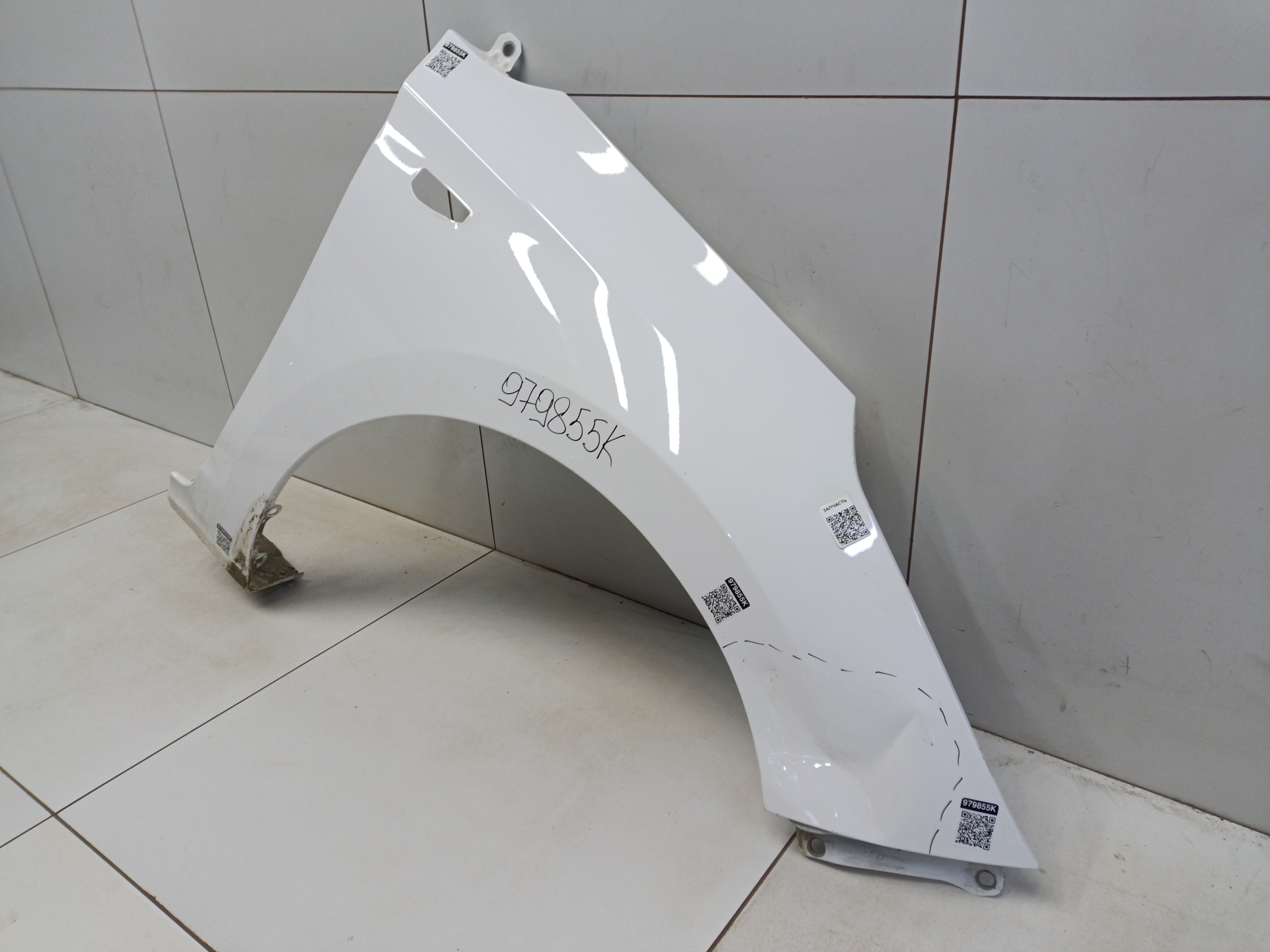 Крыло переднее правое Hyundai Solaris 2 под повторитель