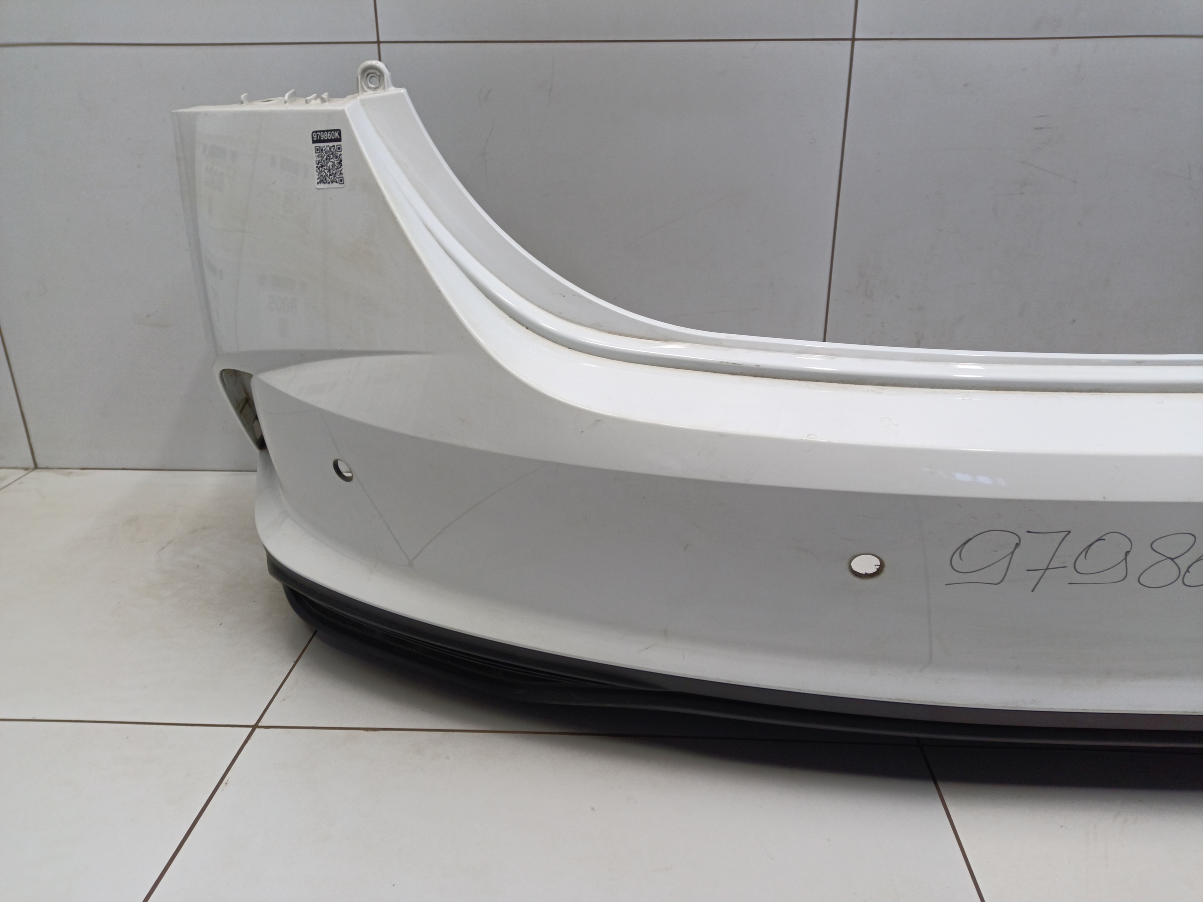 Бампер задний Hyundai Solaris 2 Restail