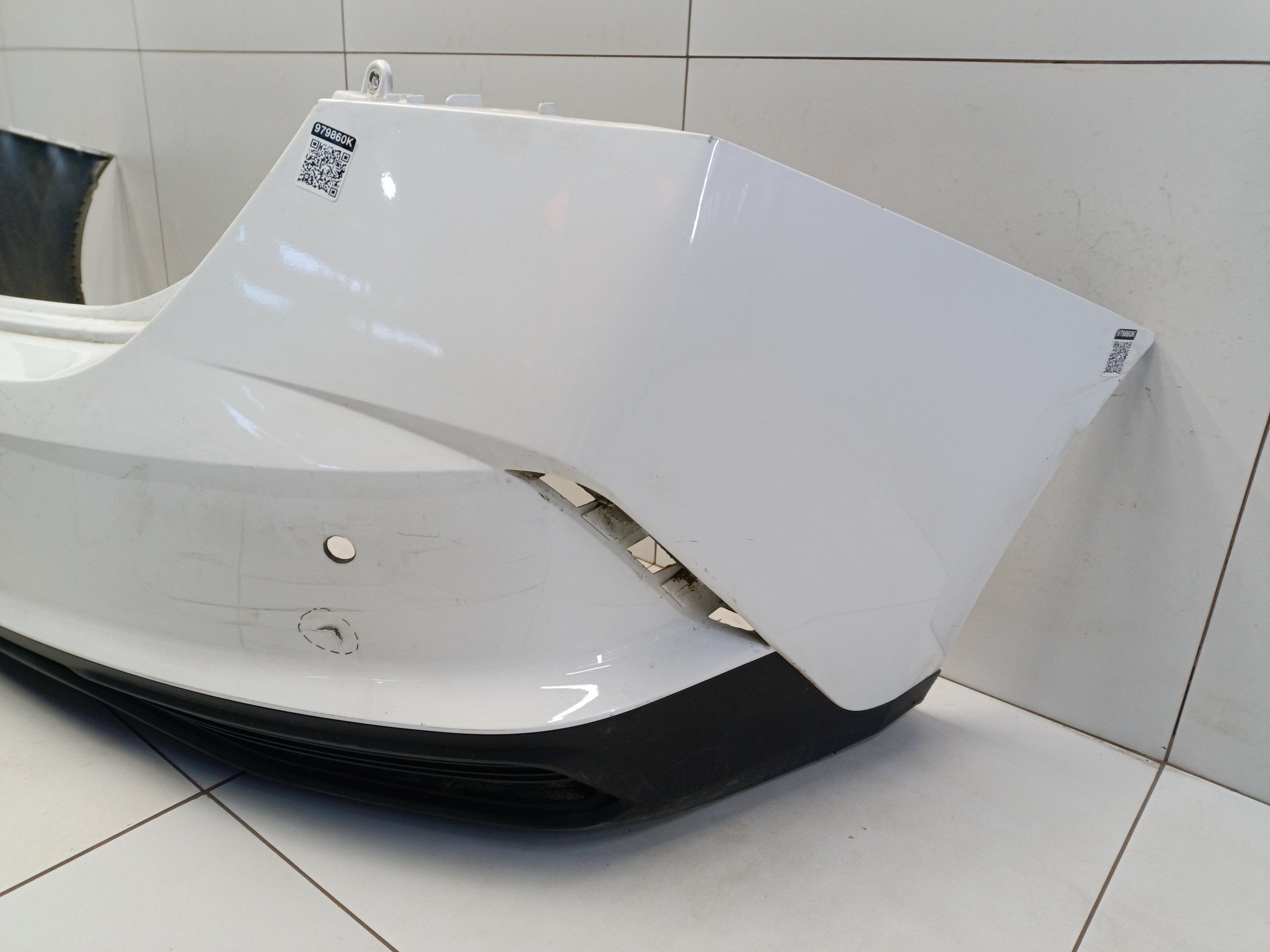 Бампер задний Hyundai Solaris 2 Restail