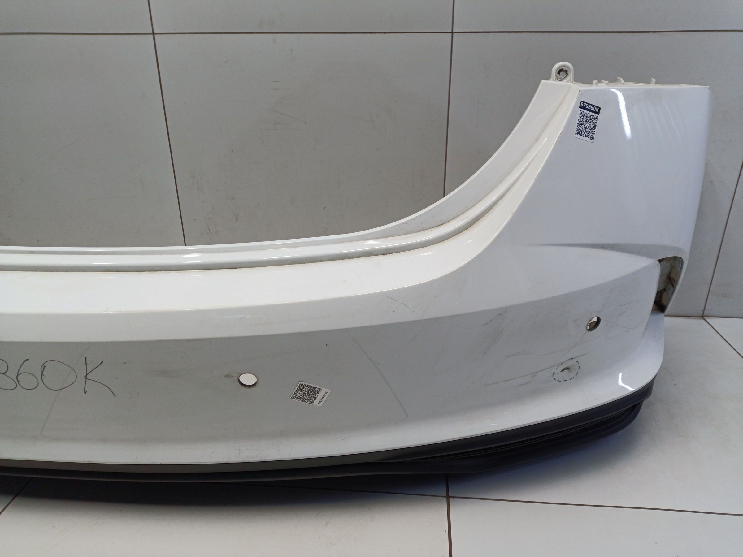 Бампер задний Hyundai Solaris 2 Restail