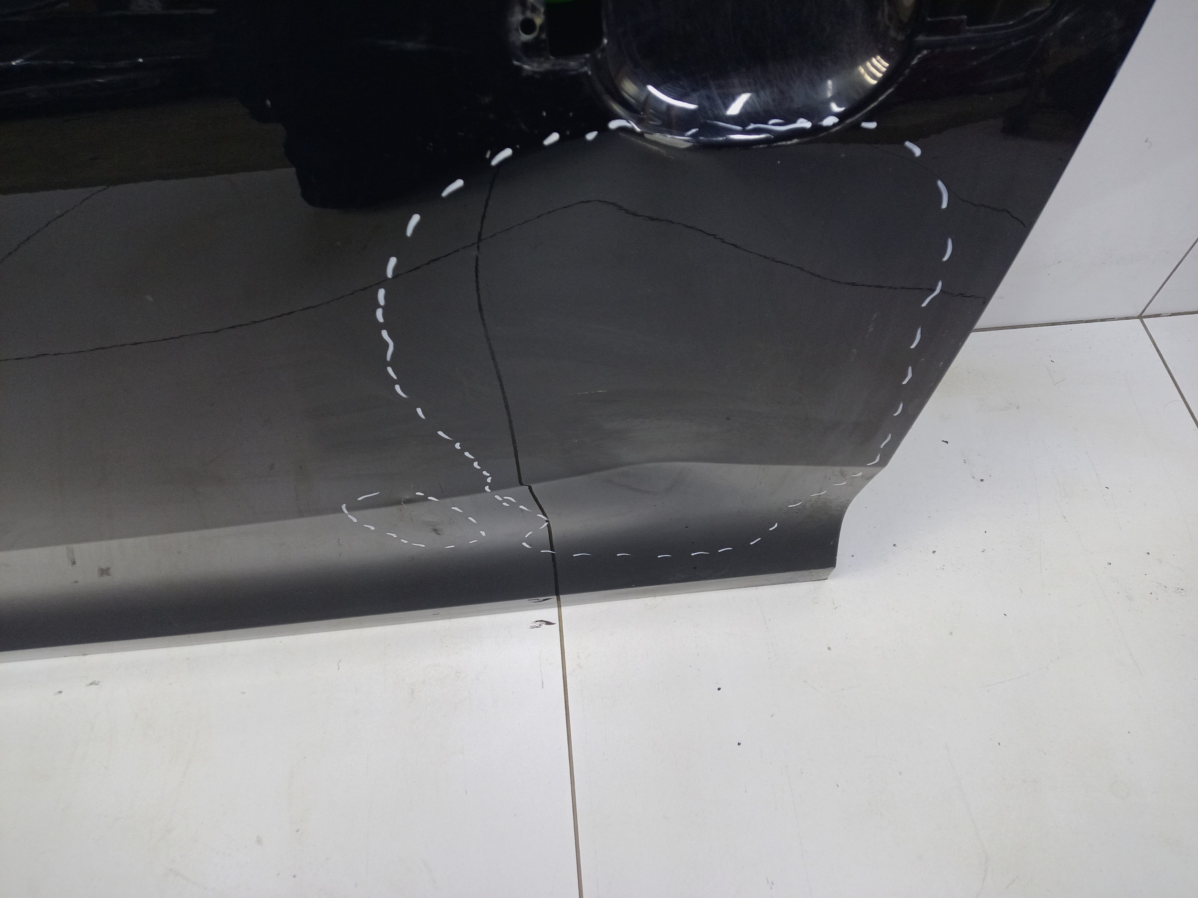 Дверь передняя левая Volkswagen Polo 6 Liftback