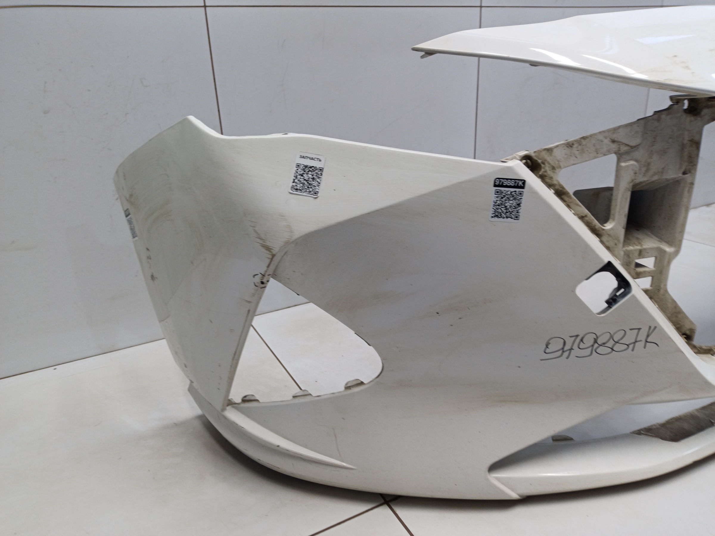 Бампер передний Hyundai Solaris 2 Restail