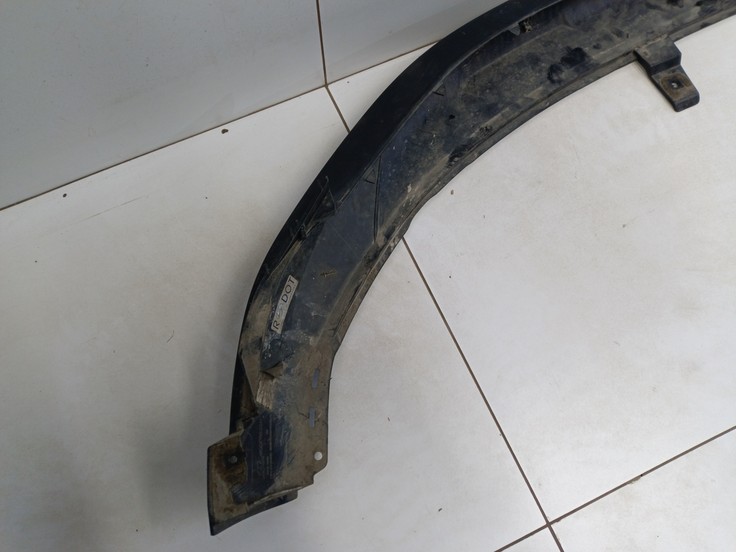 Юбка переднего бампера Hyundai Tucson 4