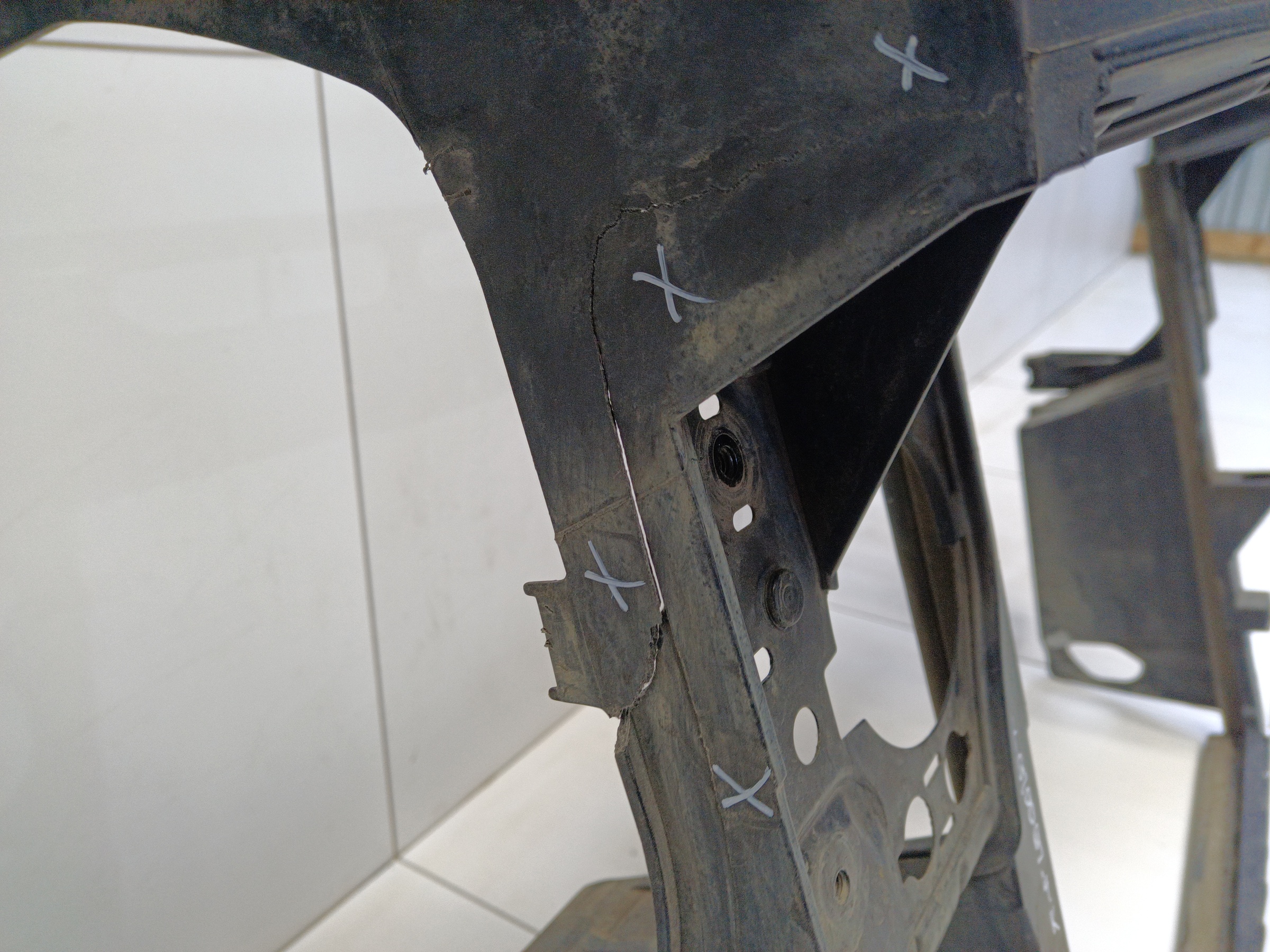 Панель передняя Mercedes Benz GL-klasse X166