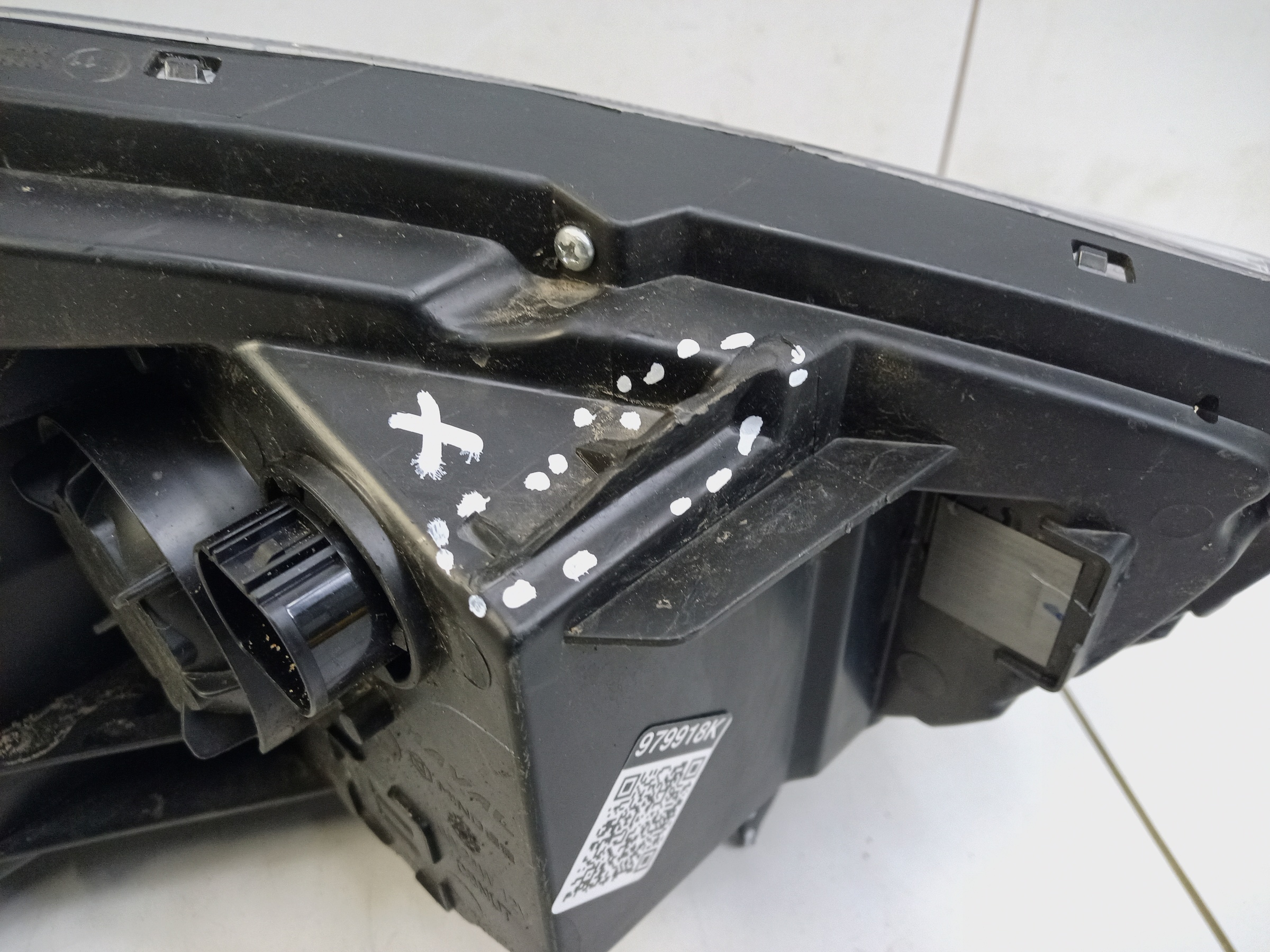 Фара передняя левая Haval Jolion галоген линза с ДХО