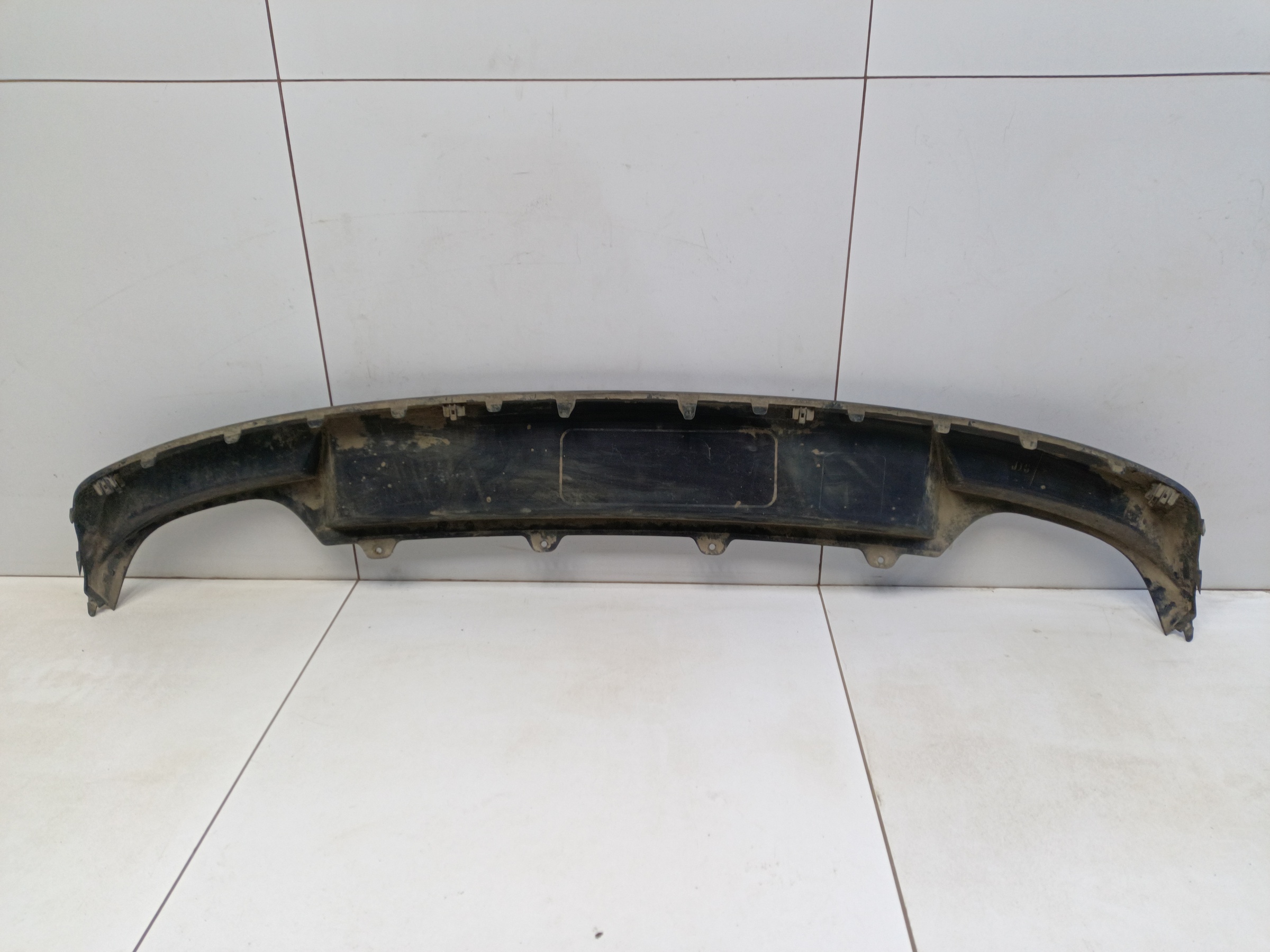 Юбка заднего бампера Skoda Octavia A7 Liftback