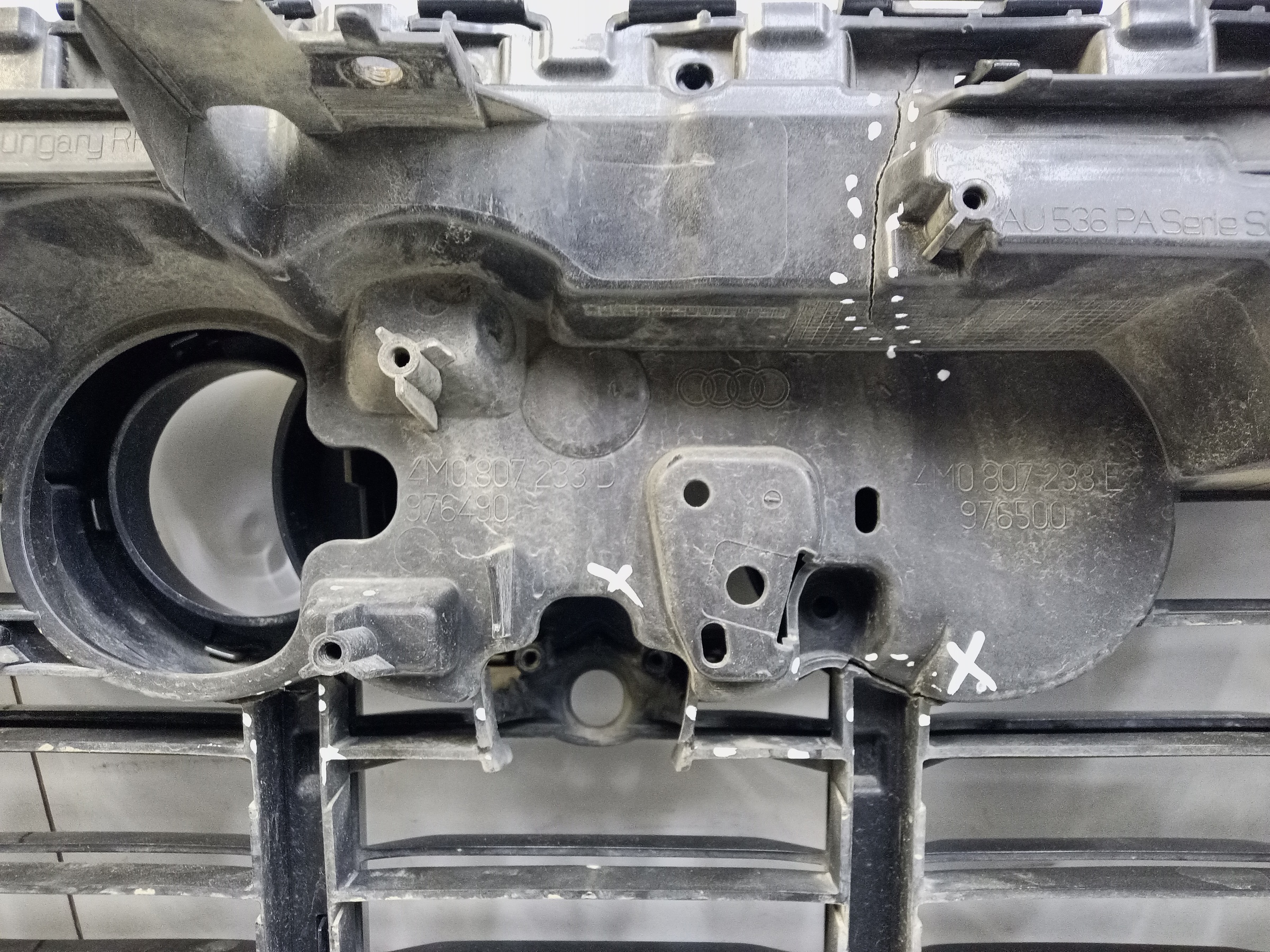 Решетка радиатора Audi Q7 2 Restail S-Line