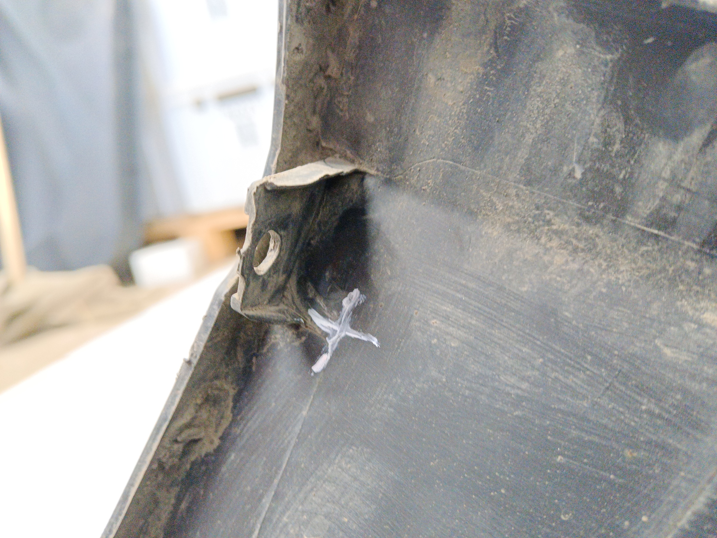 Накладка заднего бампера Geely Cityray