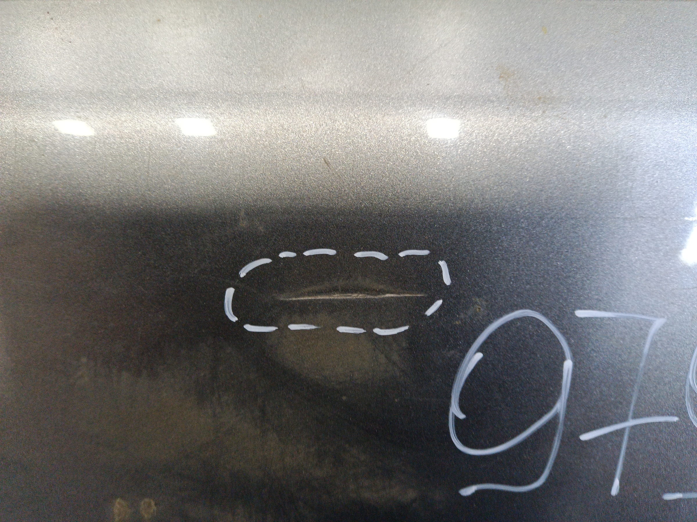 Накладка заднего бампера Toyota RAV4 XA50