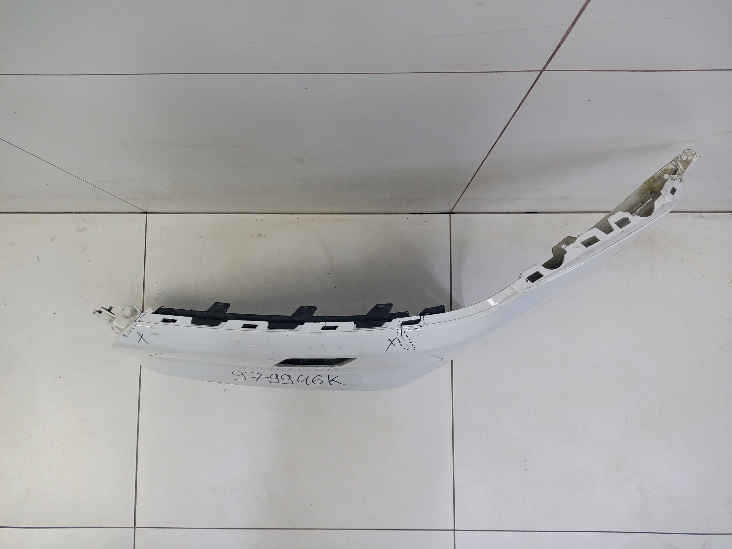 Бампер передний левая часть Audi Q5 2 S-Line