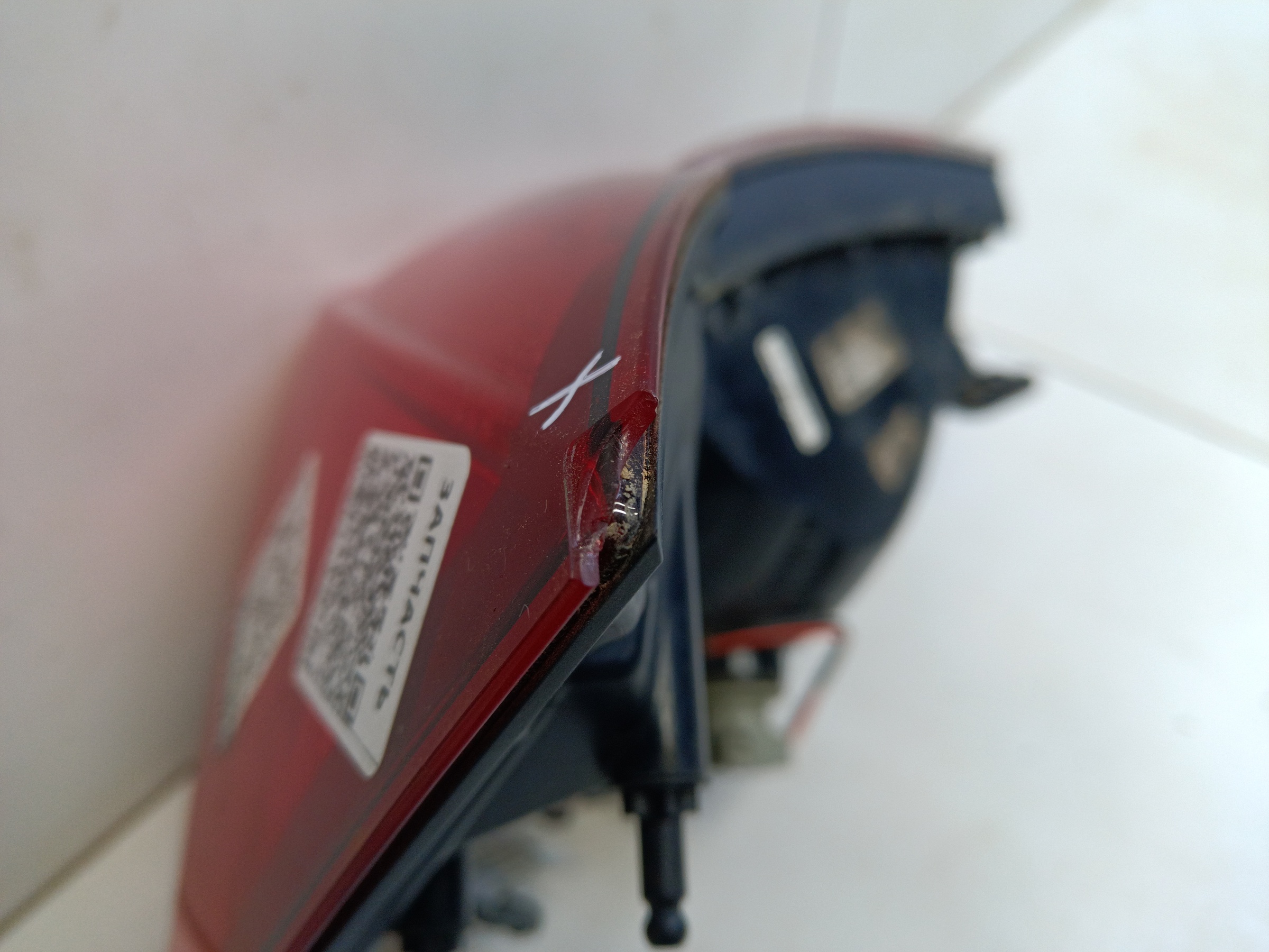 Фонарь задний левый наружный Skoda Rapid 2 LED