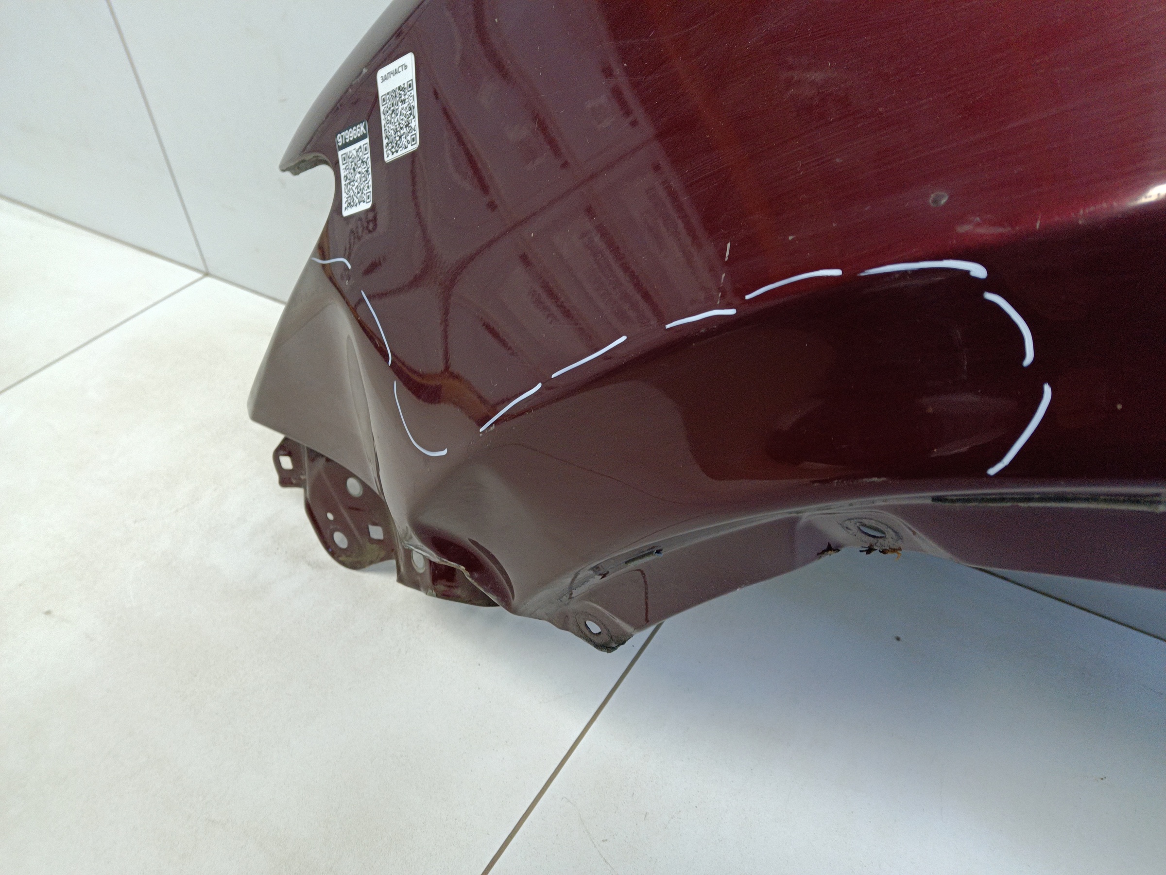 Крыло переднее левое Toyota RAV4 CA40