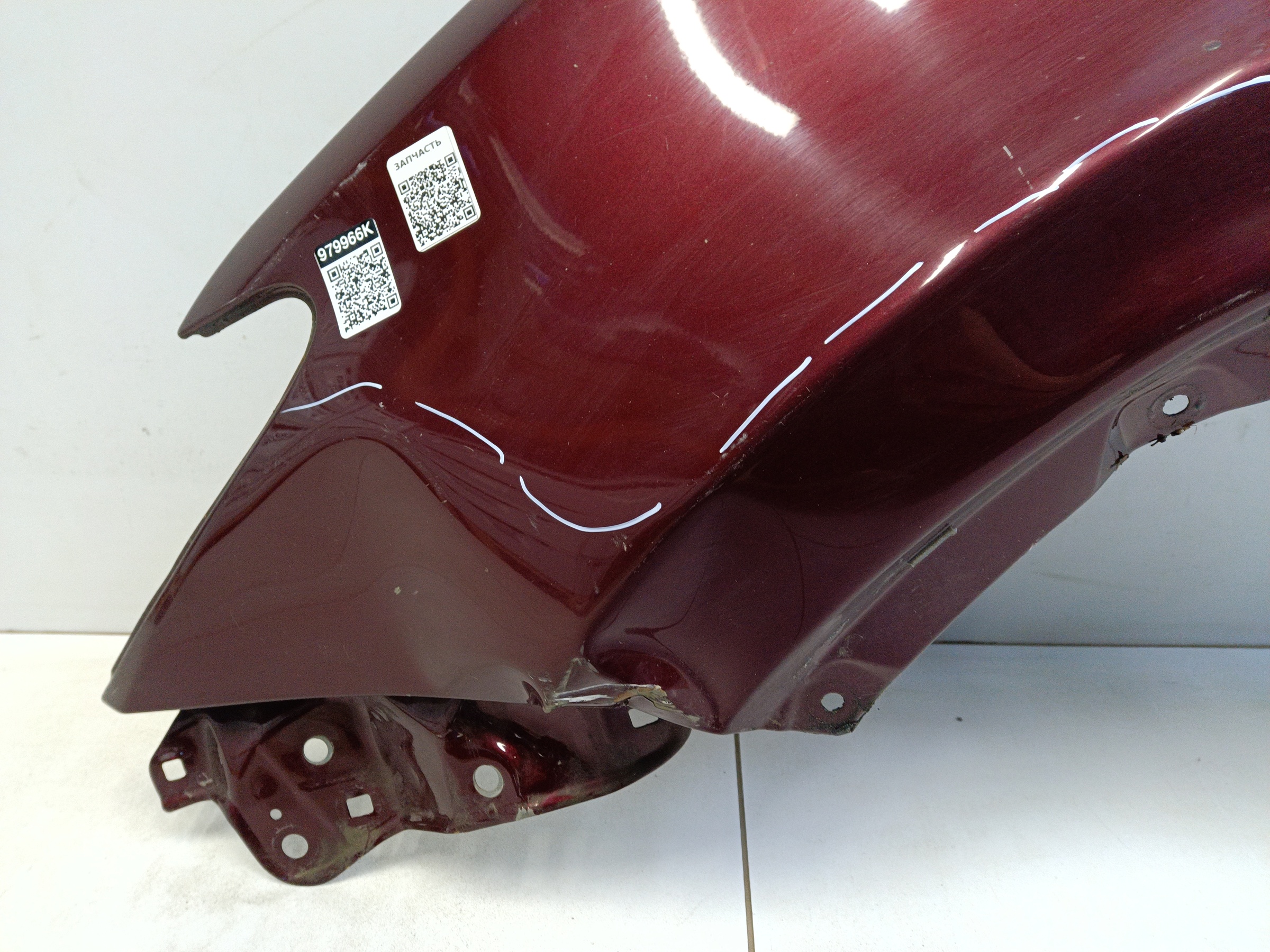 Крыло переднее левое Toyota RAV4 CA40