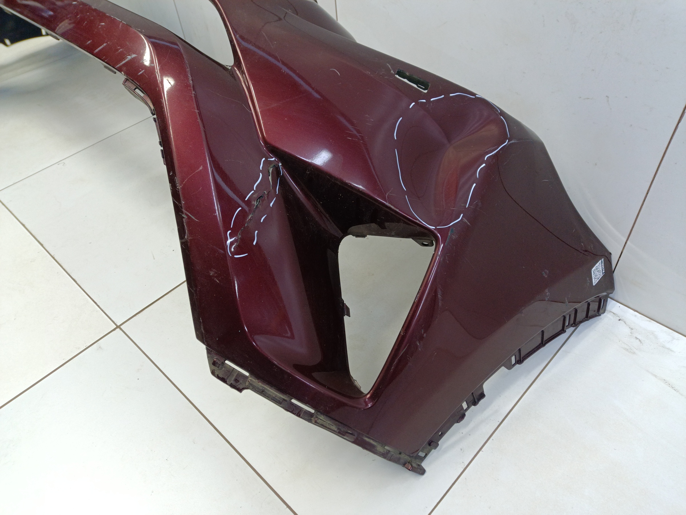 Бампер передний Toyota RAV4 CA40 Restail