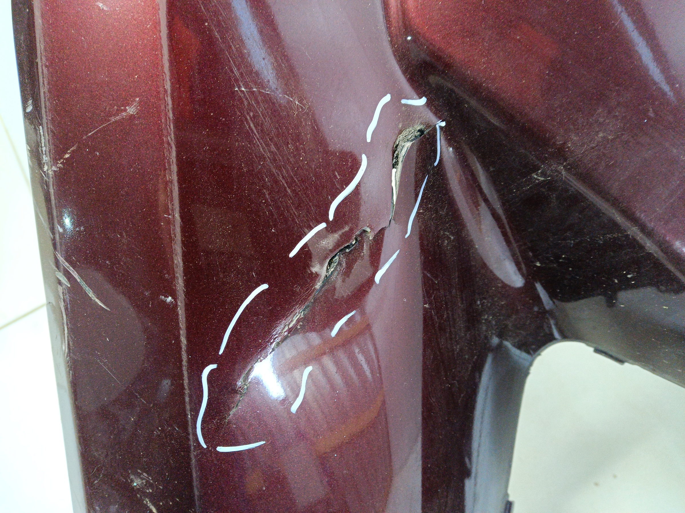 Бампер передний Toyota RAV4 CA40 Restail