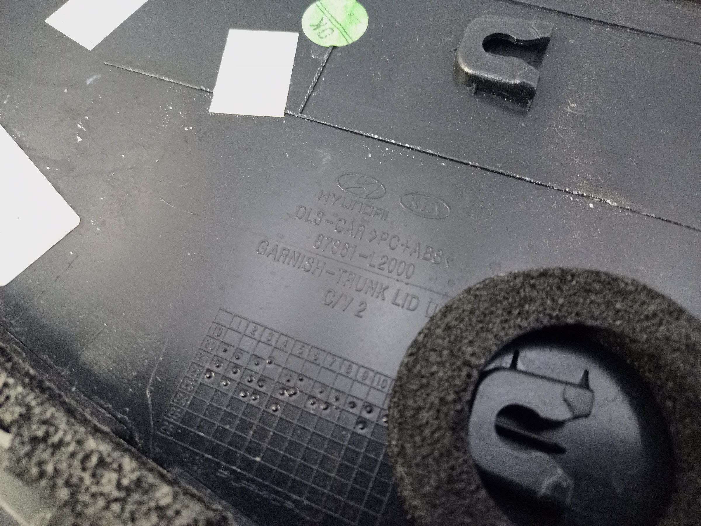 Накладка крышки багажника Kia K5 3