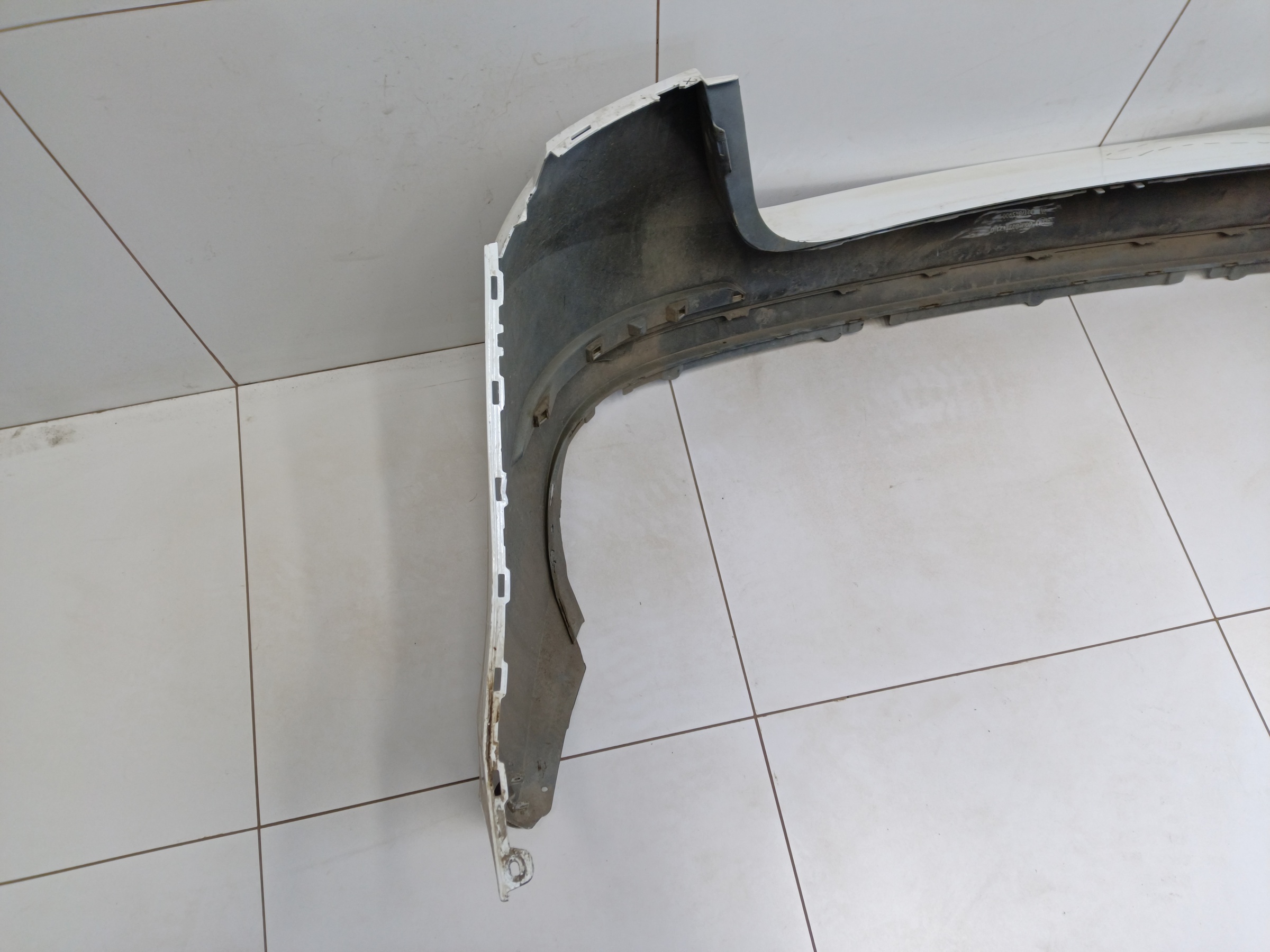 Бампер задний Skoda Rapid 2