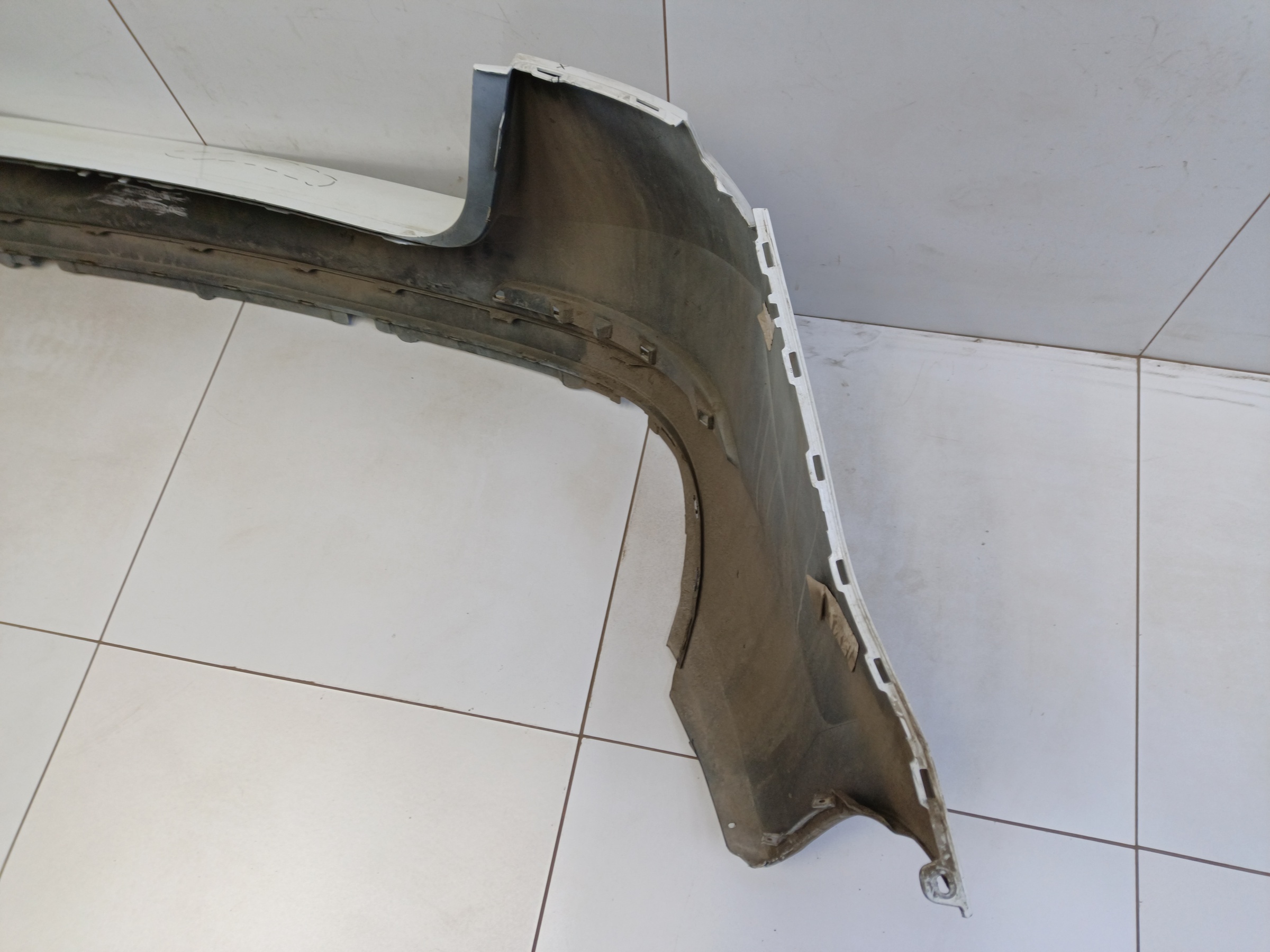 Бампер задний Skoda Rapid 2