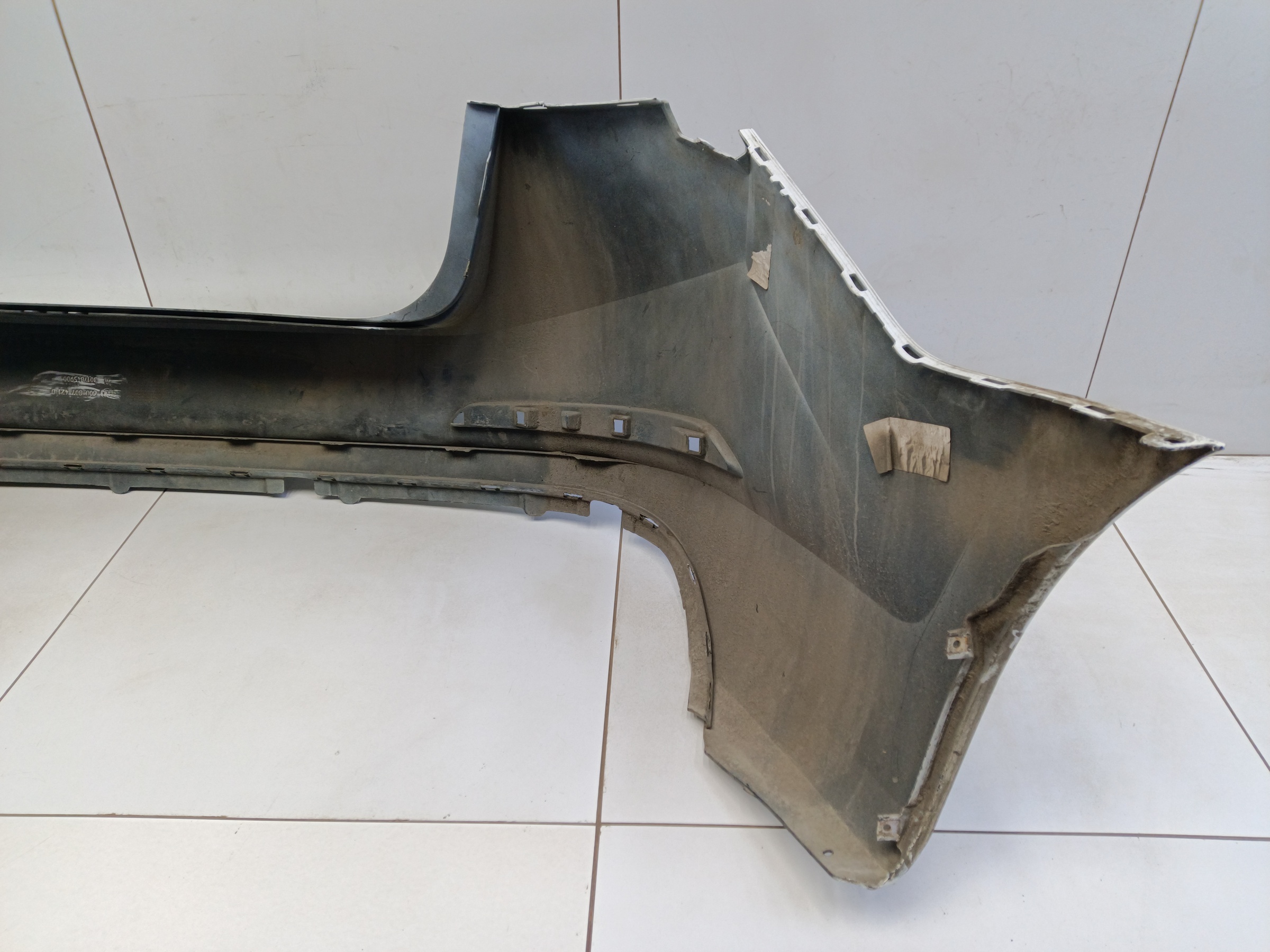 Бампер задний Skoda Rapid 2