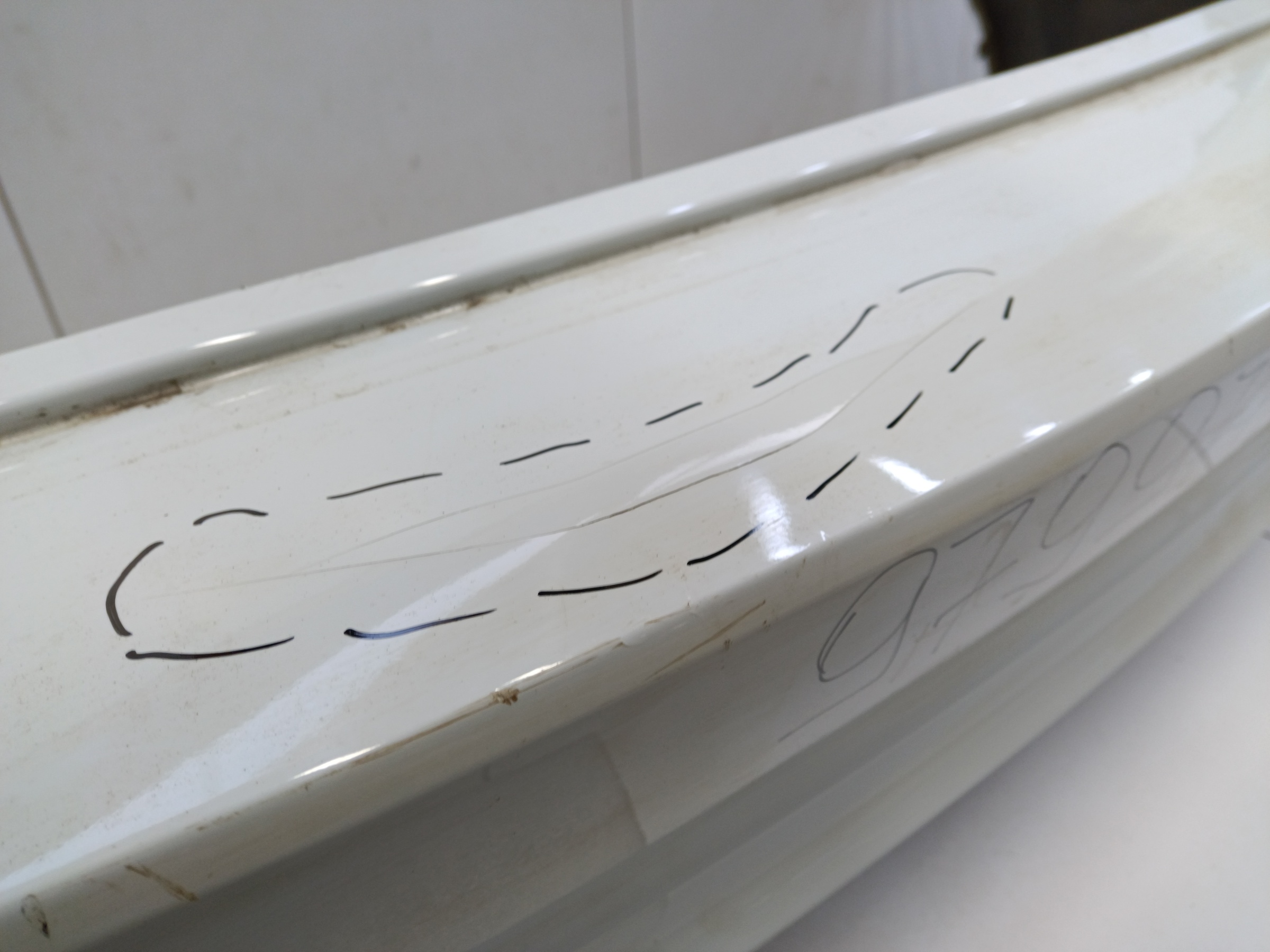 Бампер задний Skoda Rapid 2