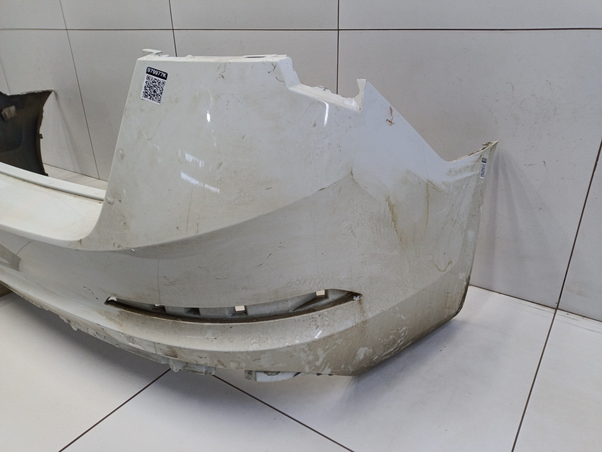 Бампер задний Skoda Rapid 2