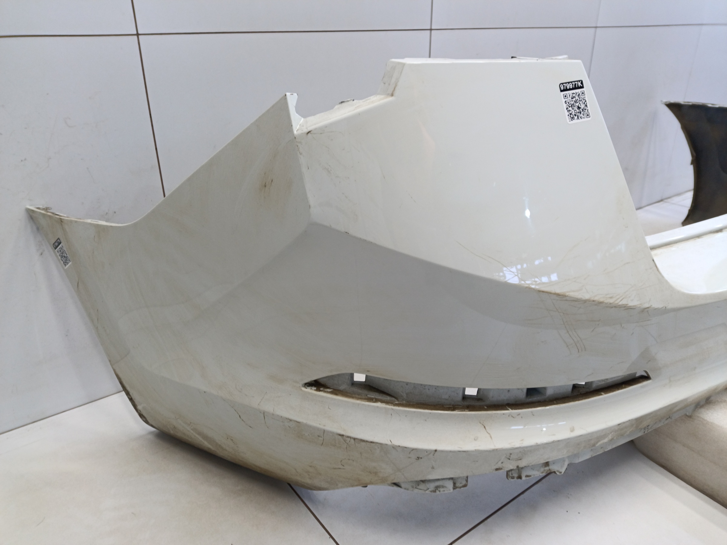 Бампер задний Skoda Rapid 2