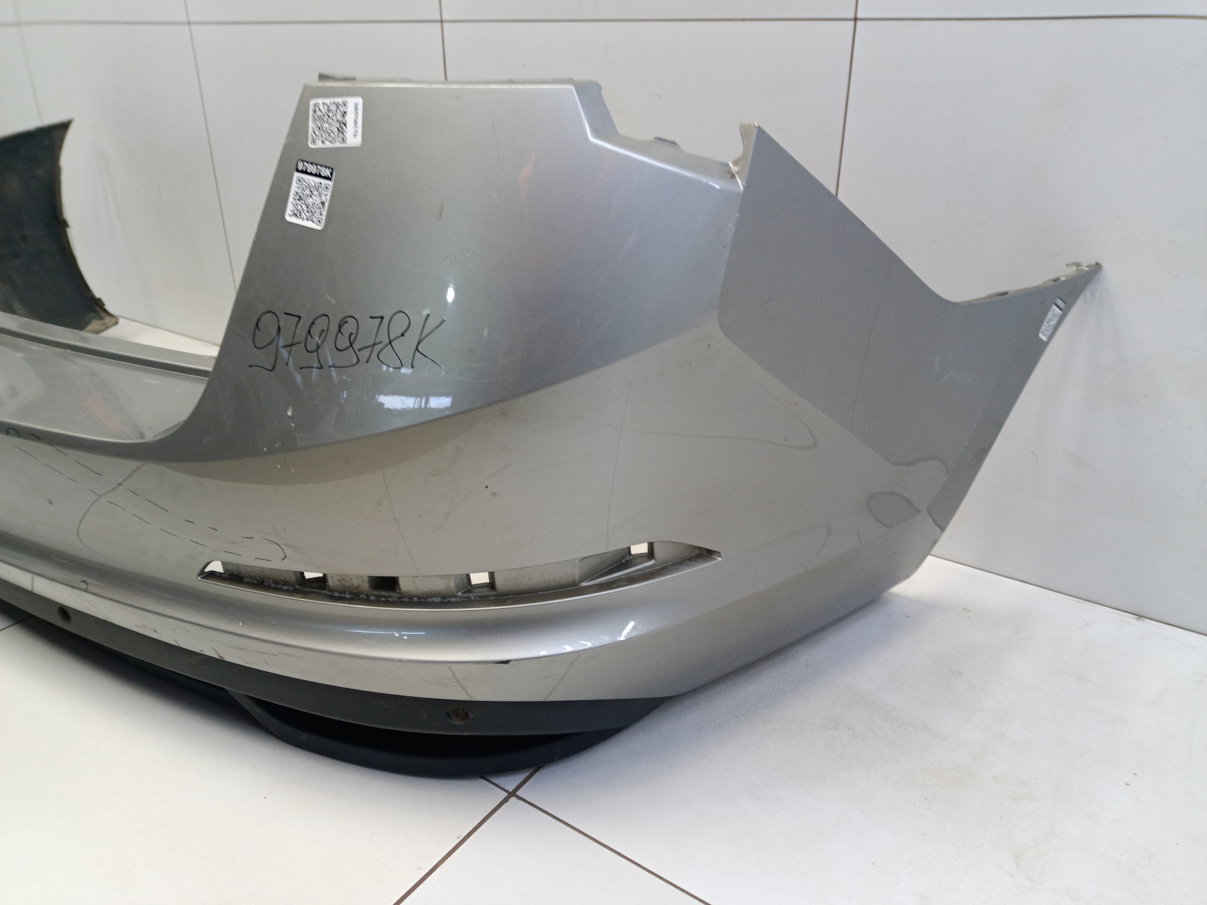 Бампер задний Skoda Rapid 2